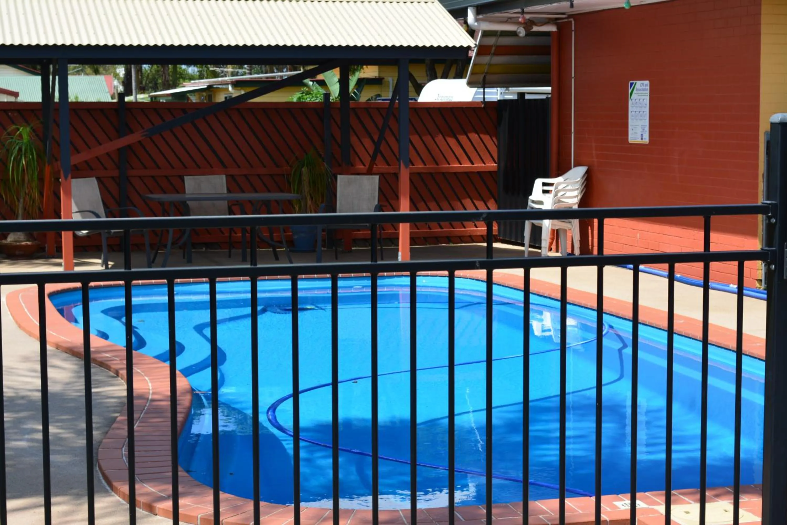 Swimming pool in Motel Oasis