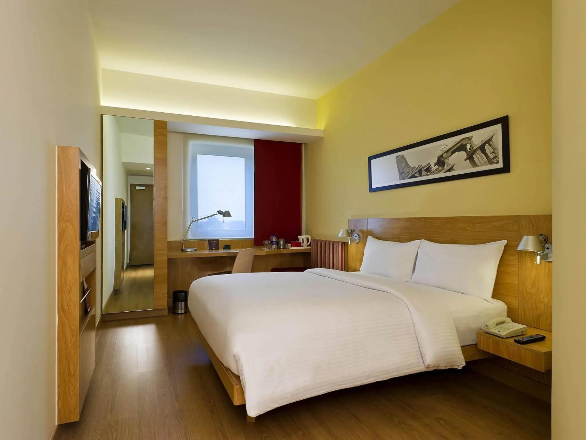 Bedroom, Bed in ibis Nashik - An Accor Brand