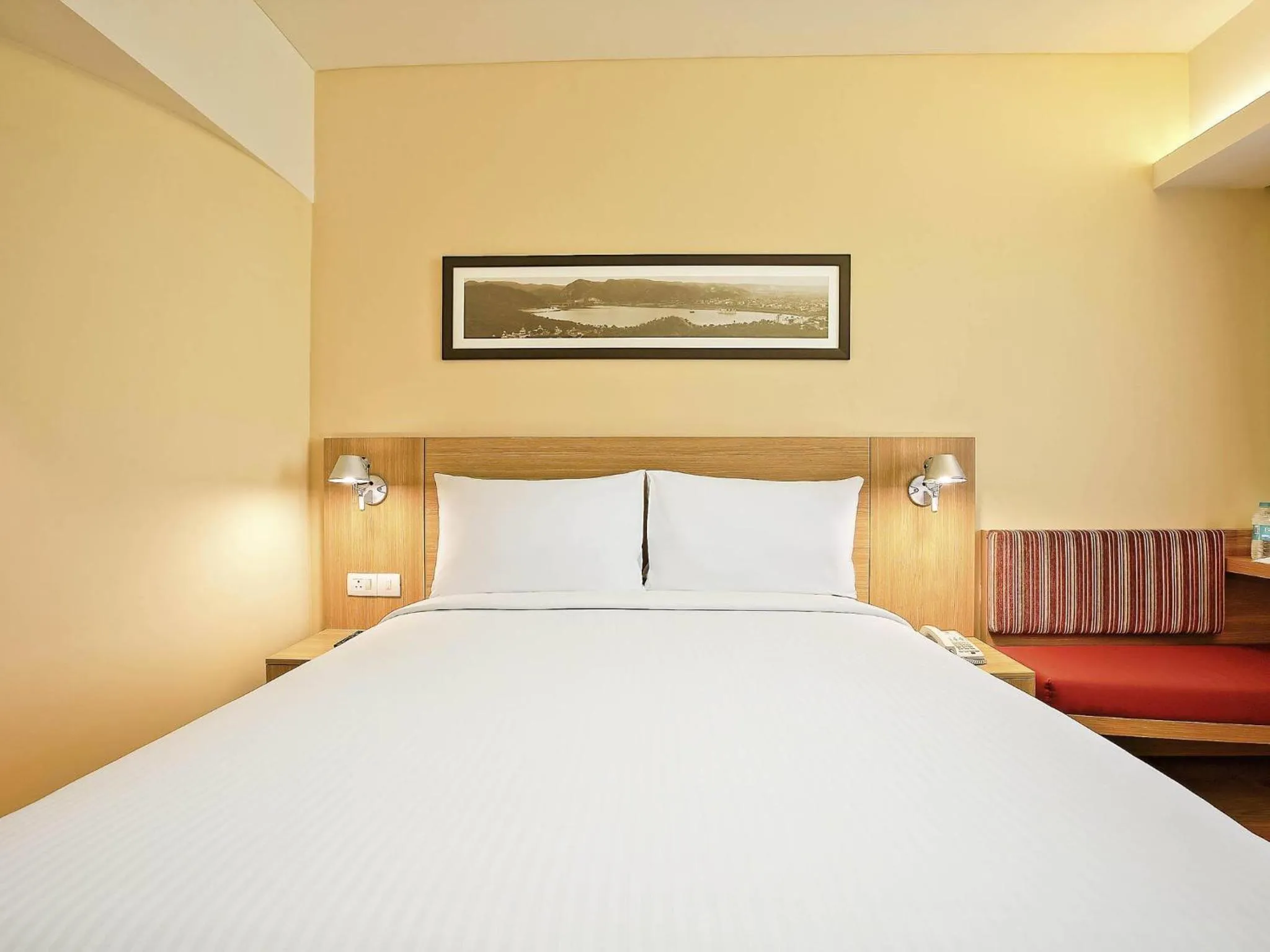 Bedroom, Bed in ibis Nashik - An Accor Brand