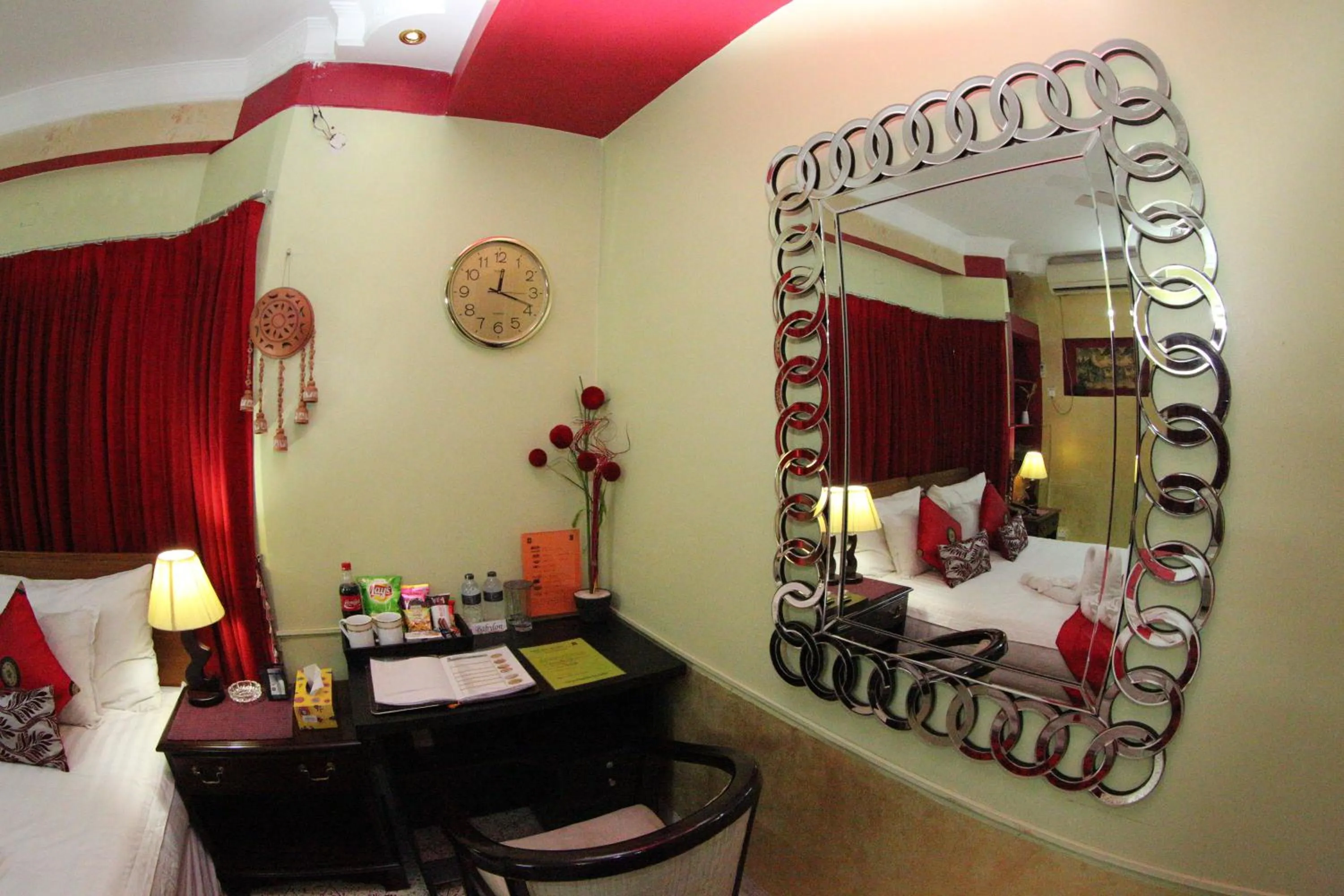 Bed in Babylon Hotel & Serviced Apartment
