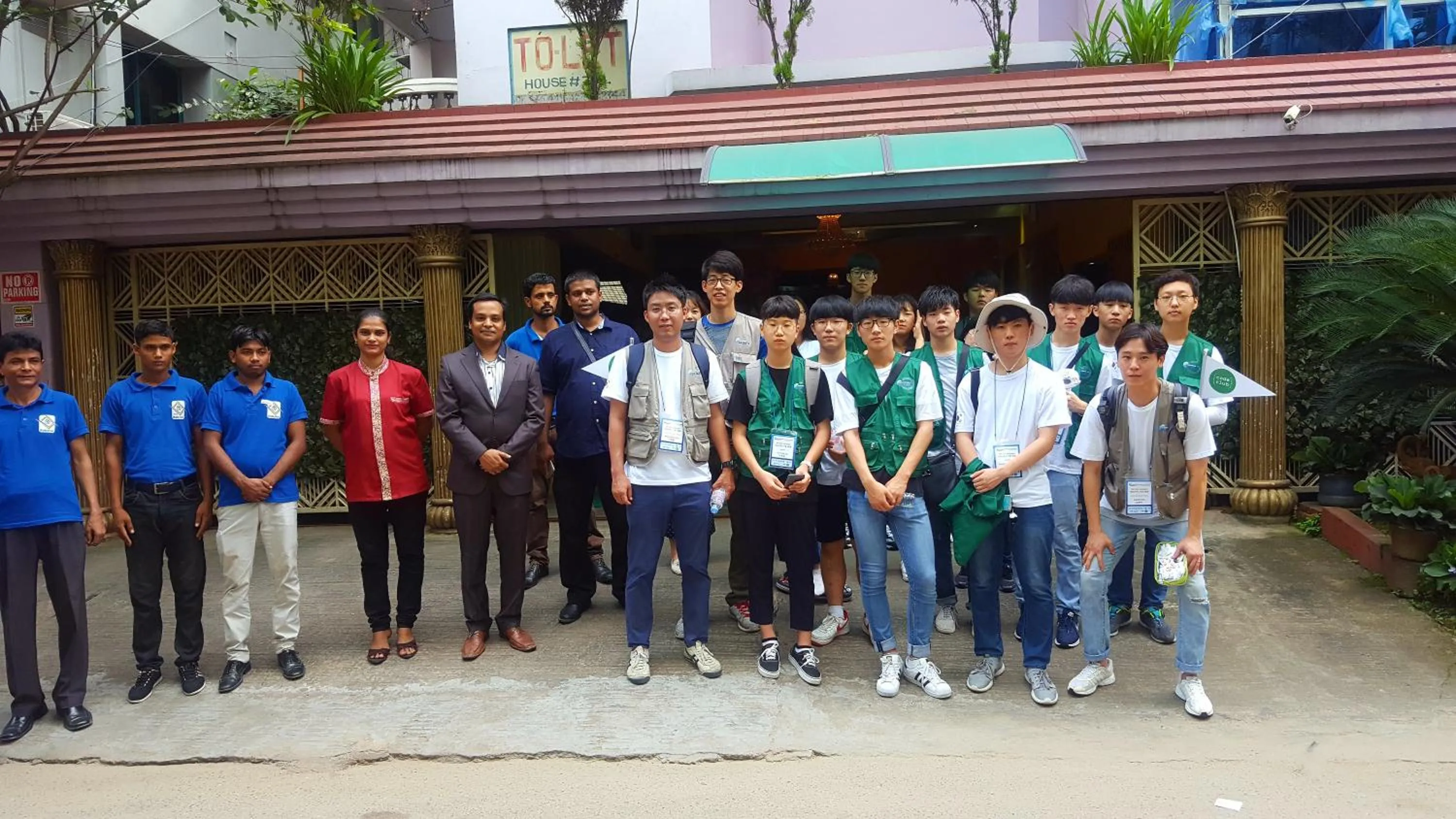 Facade/entrance in Babylon Hotel & Serviced Apartment