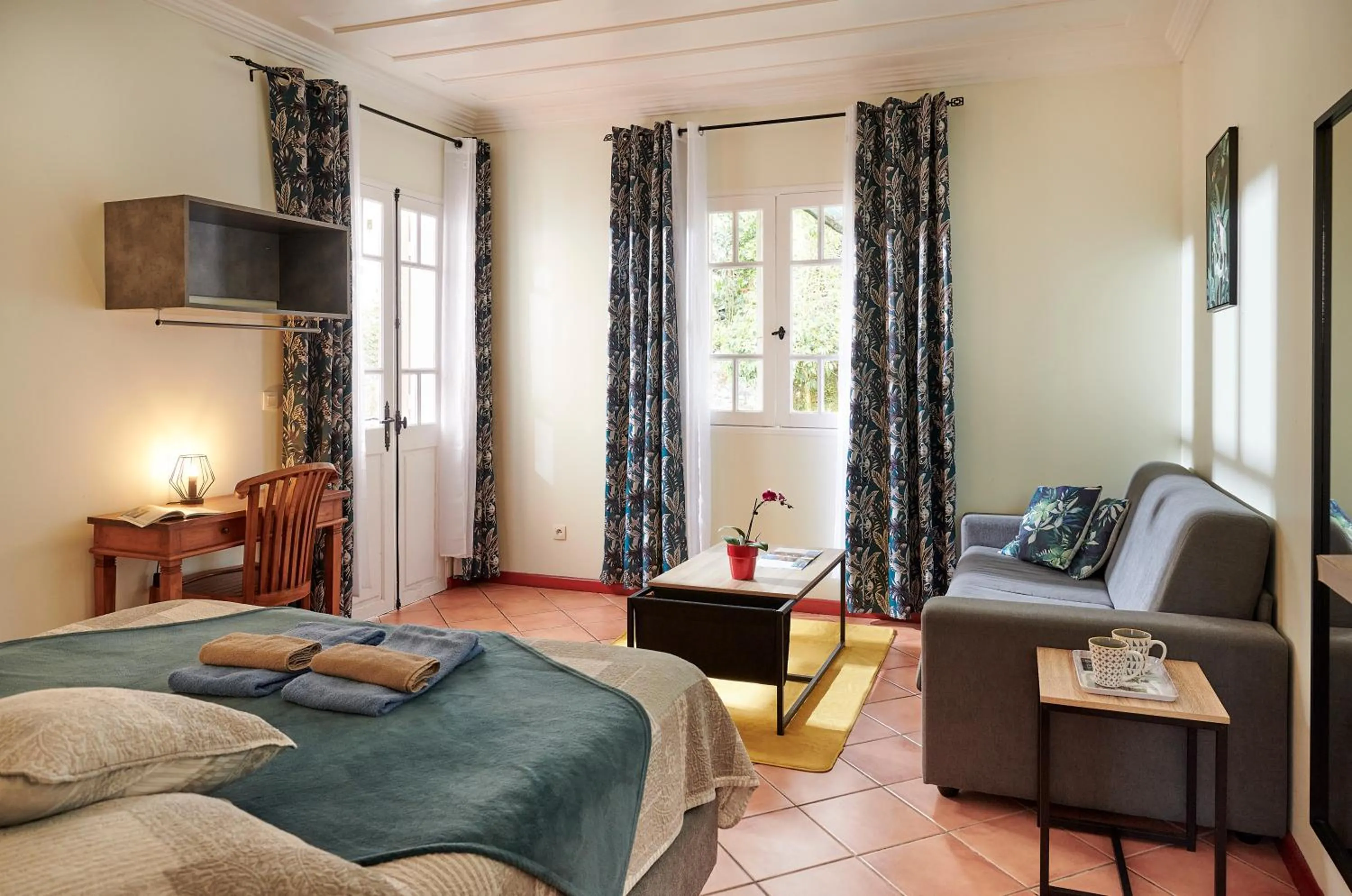 Natural landscape, Bed in Relais Des Gouverneurs
