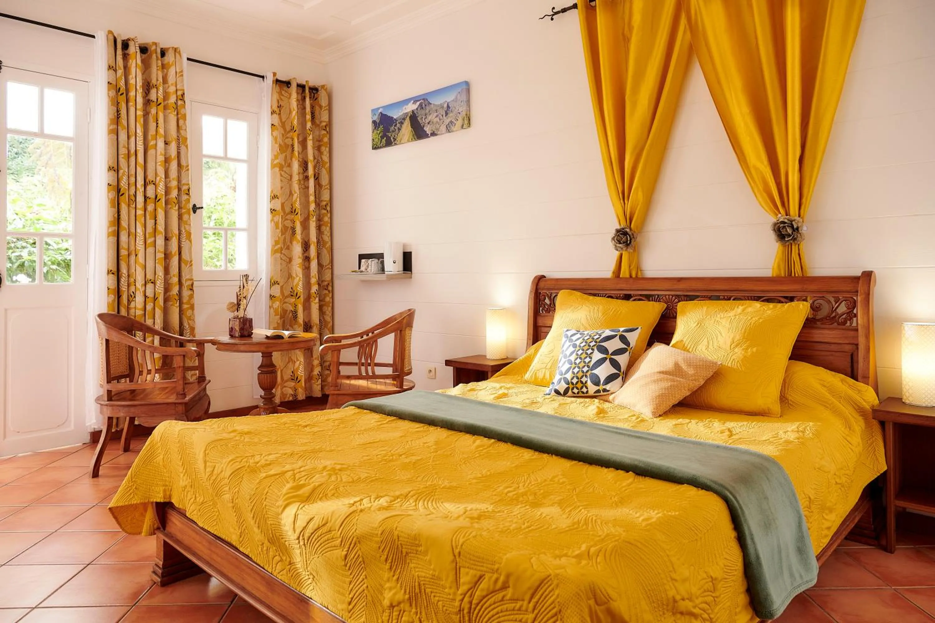 Bed in Relais Des Gouverneurs