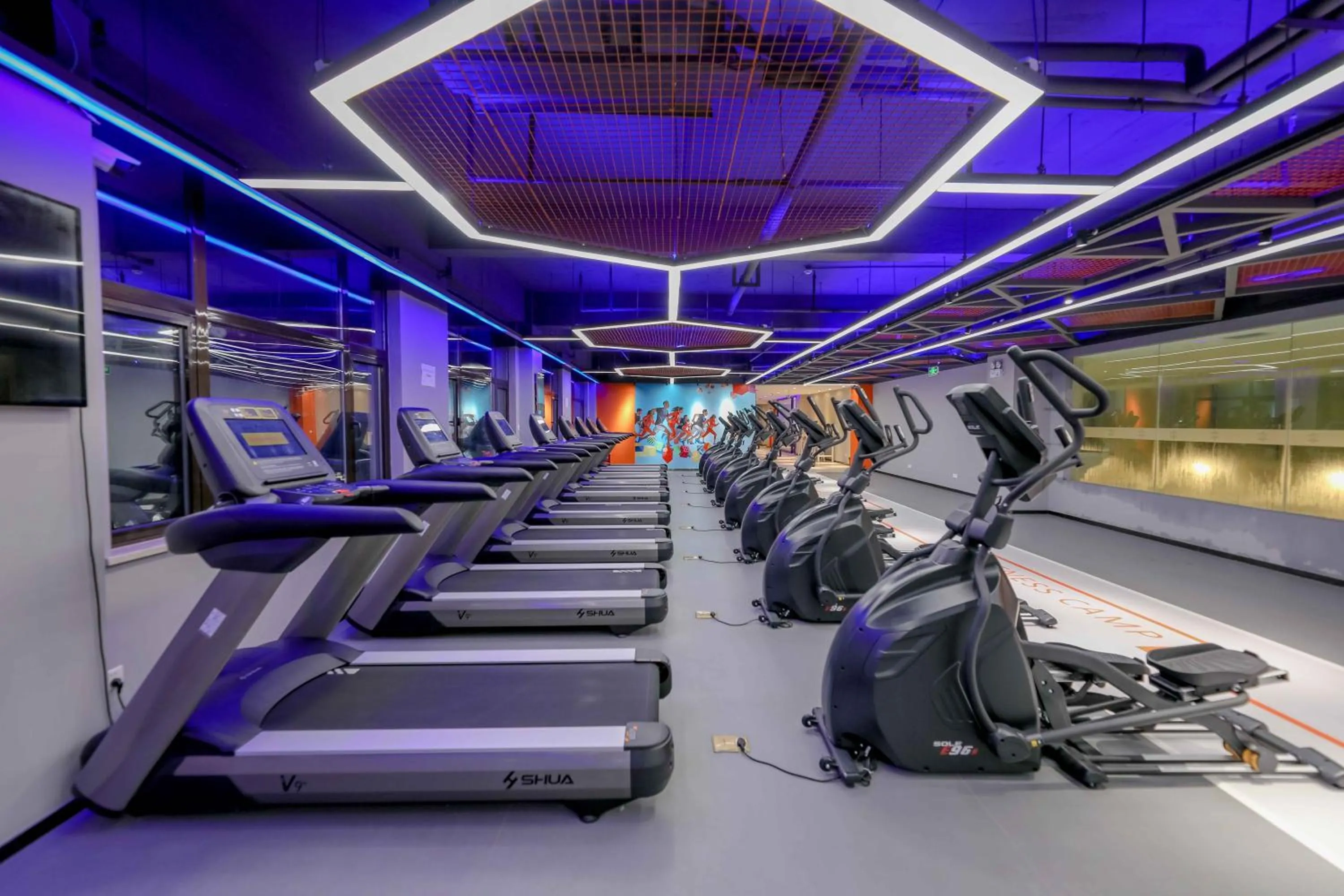 Fitness centre/facilities in Lv Shou Hotel