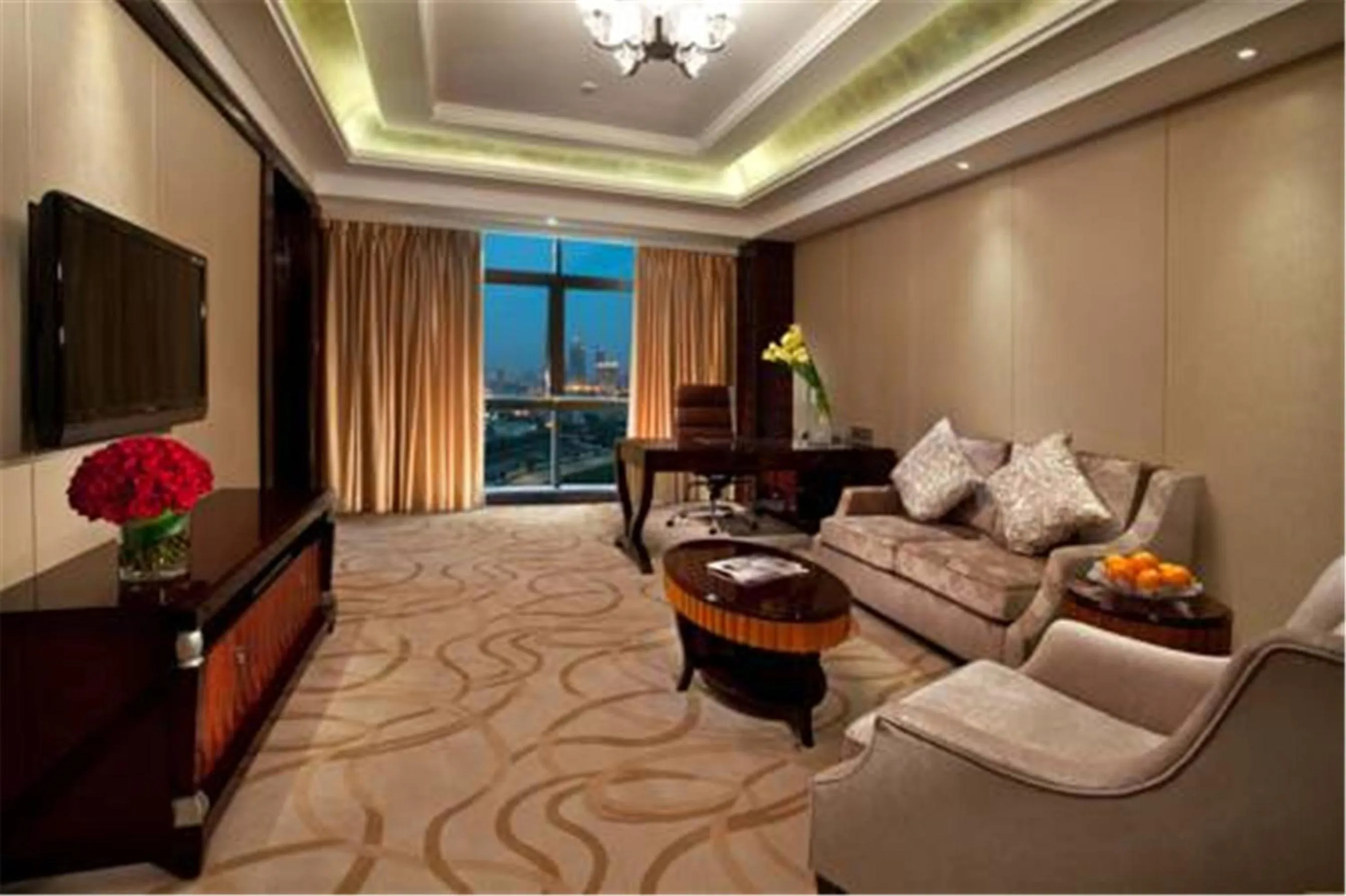 Living room in Lv Shou Hotel