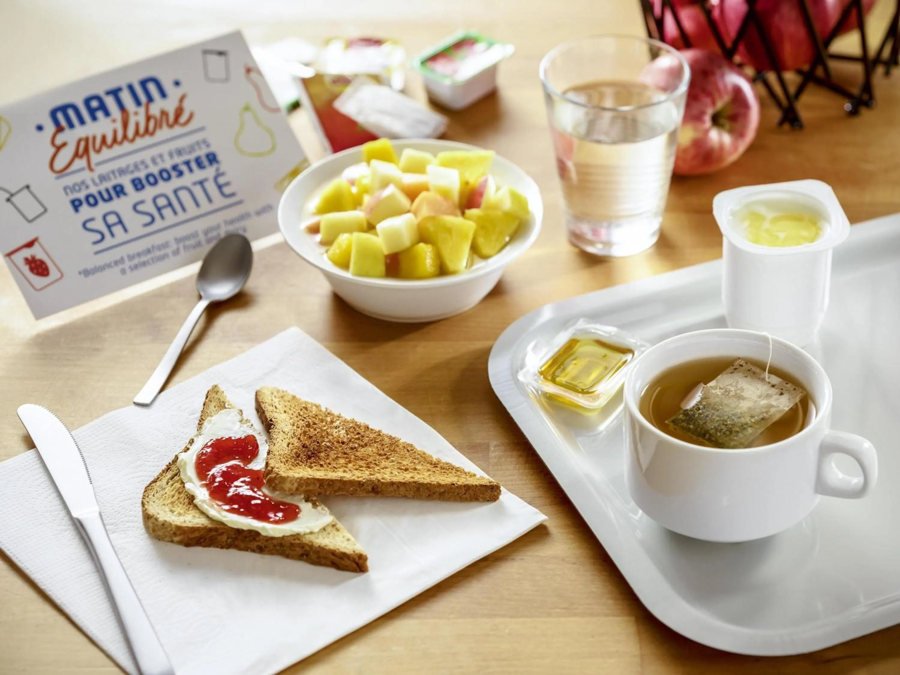 Breakfast in ibis budget Romorantin