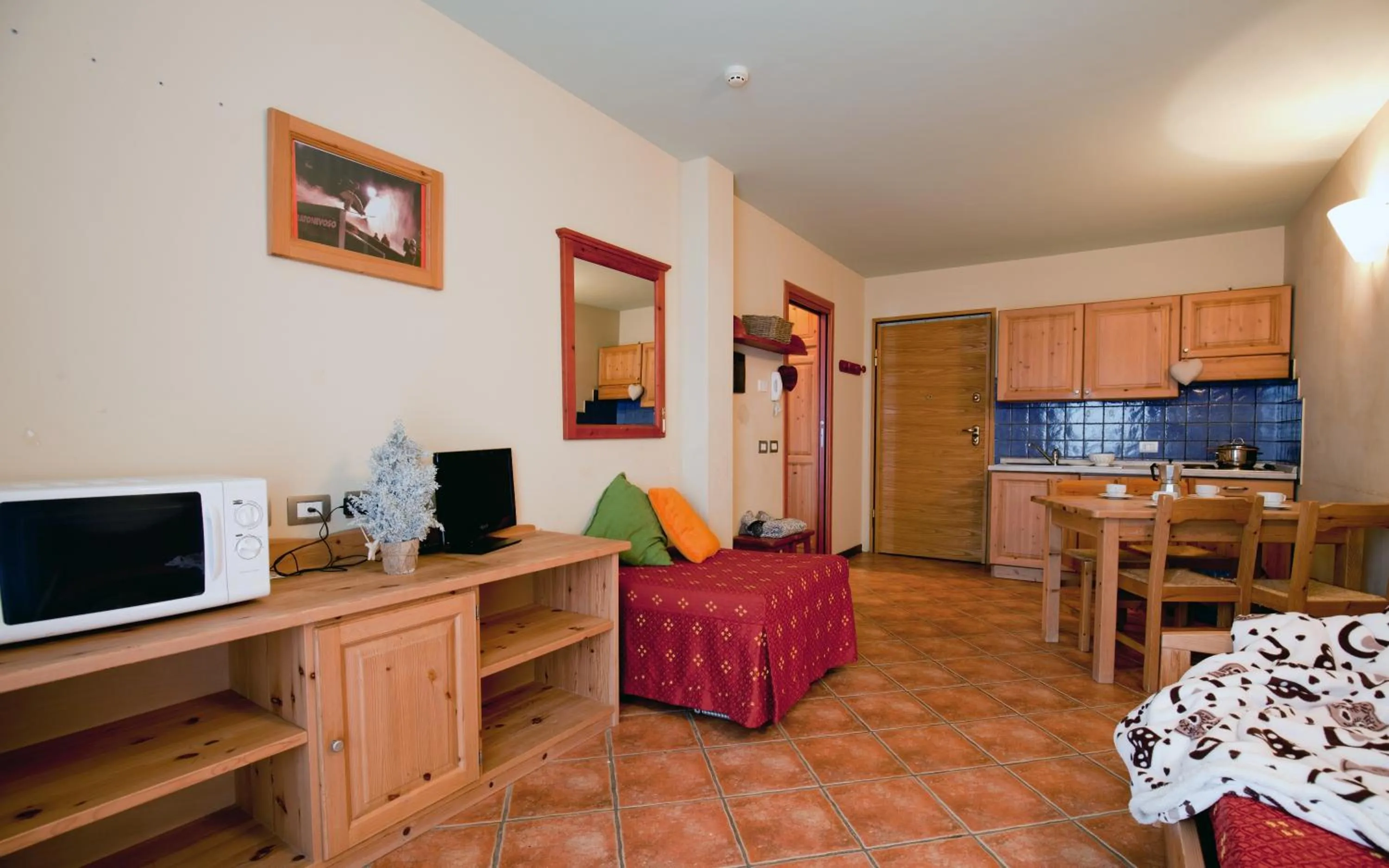 Kitchen or kitchenette in Residence Stalle Lunghe