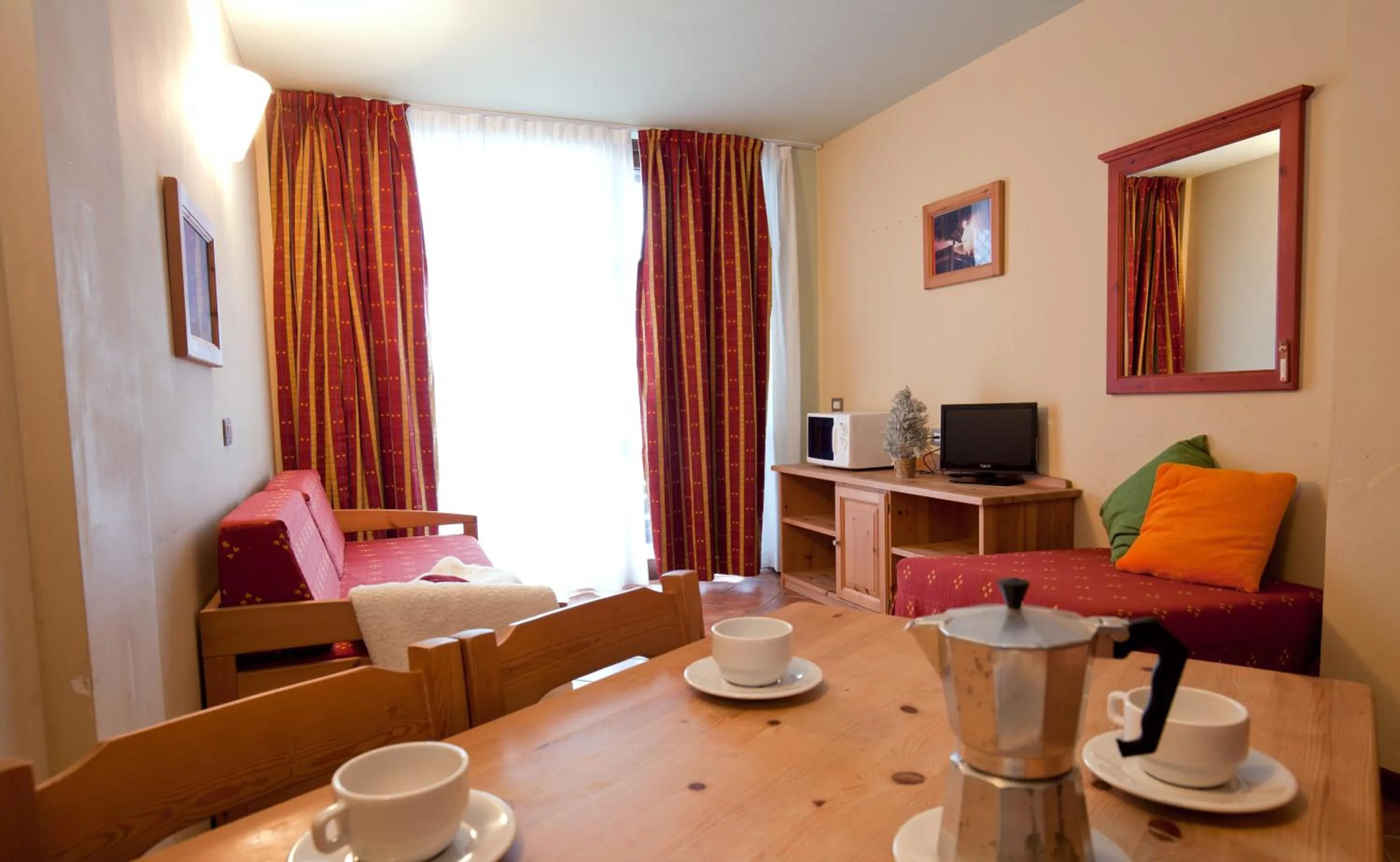 Living room in Residence Stalle Lunghe