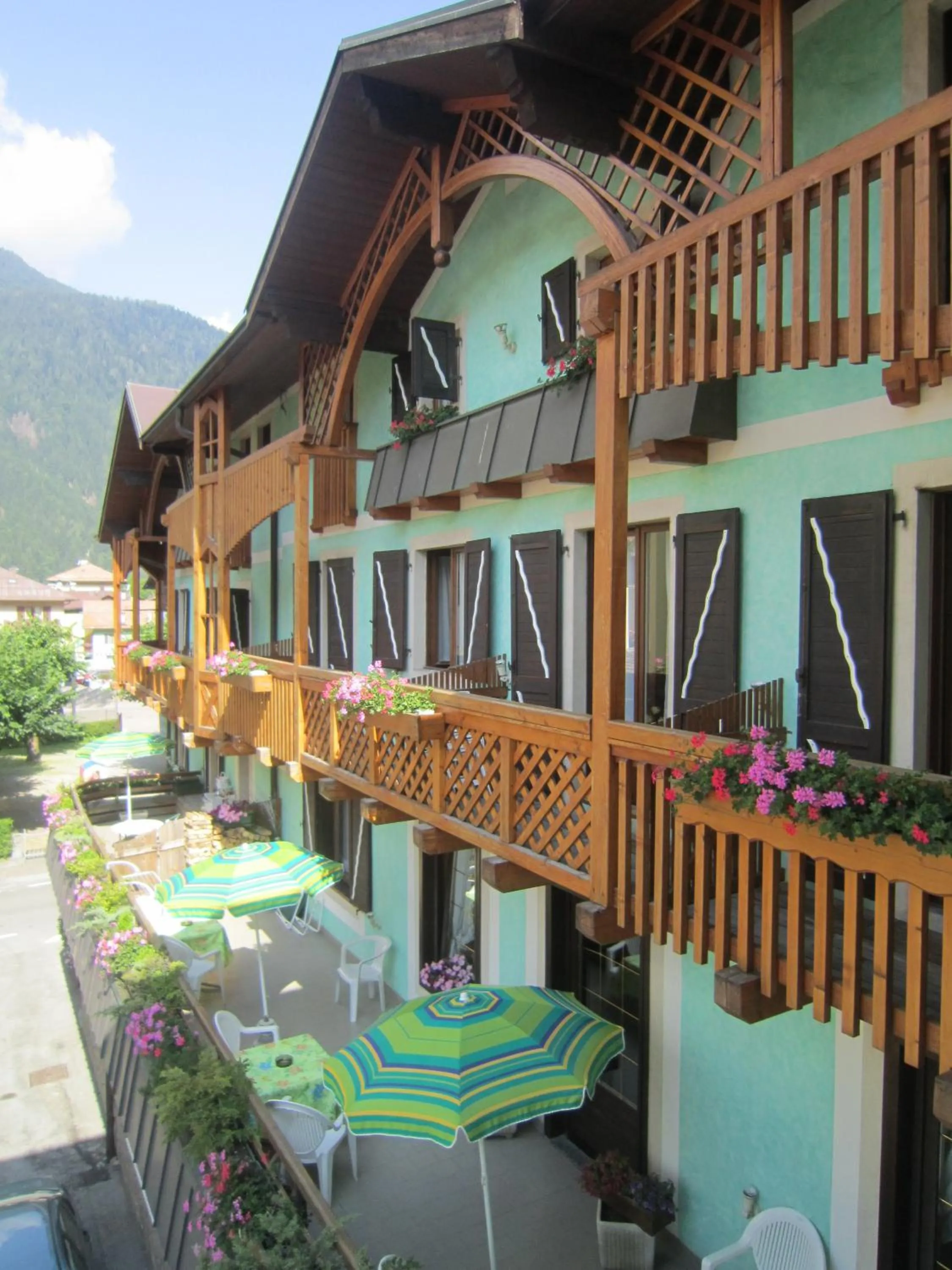 Property building in Hotel Alpina