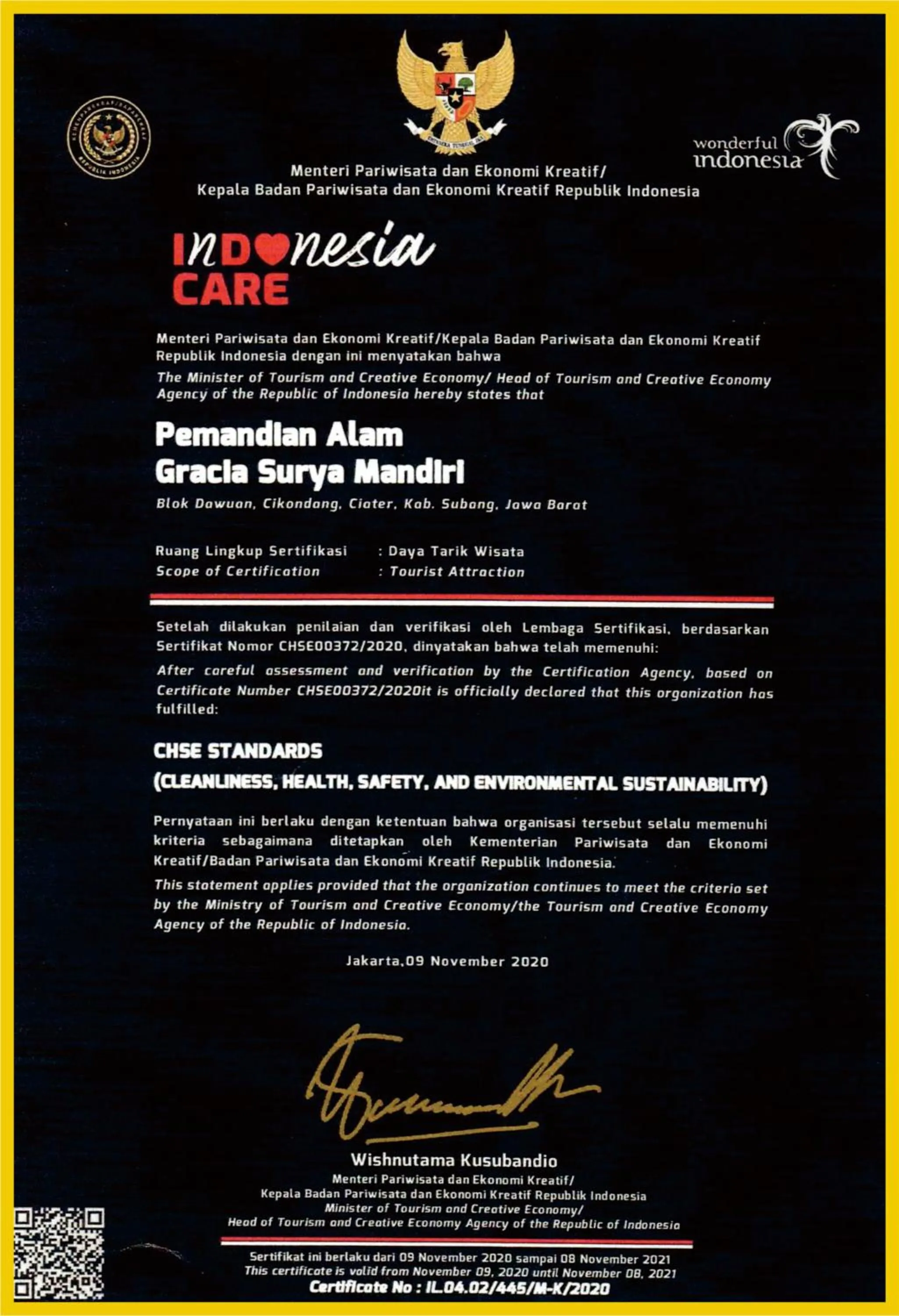 Property logo or sign in Gracia Spa Resort Hotel