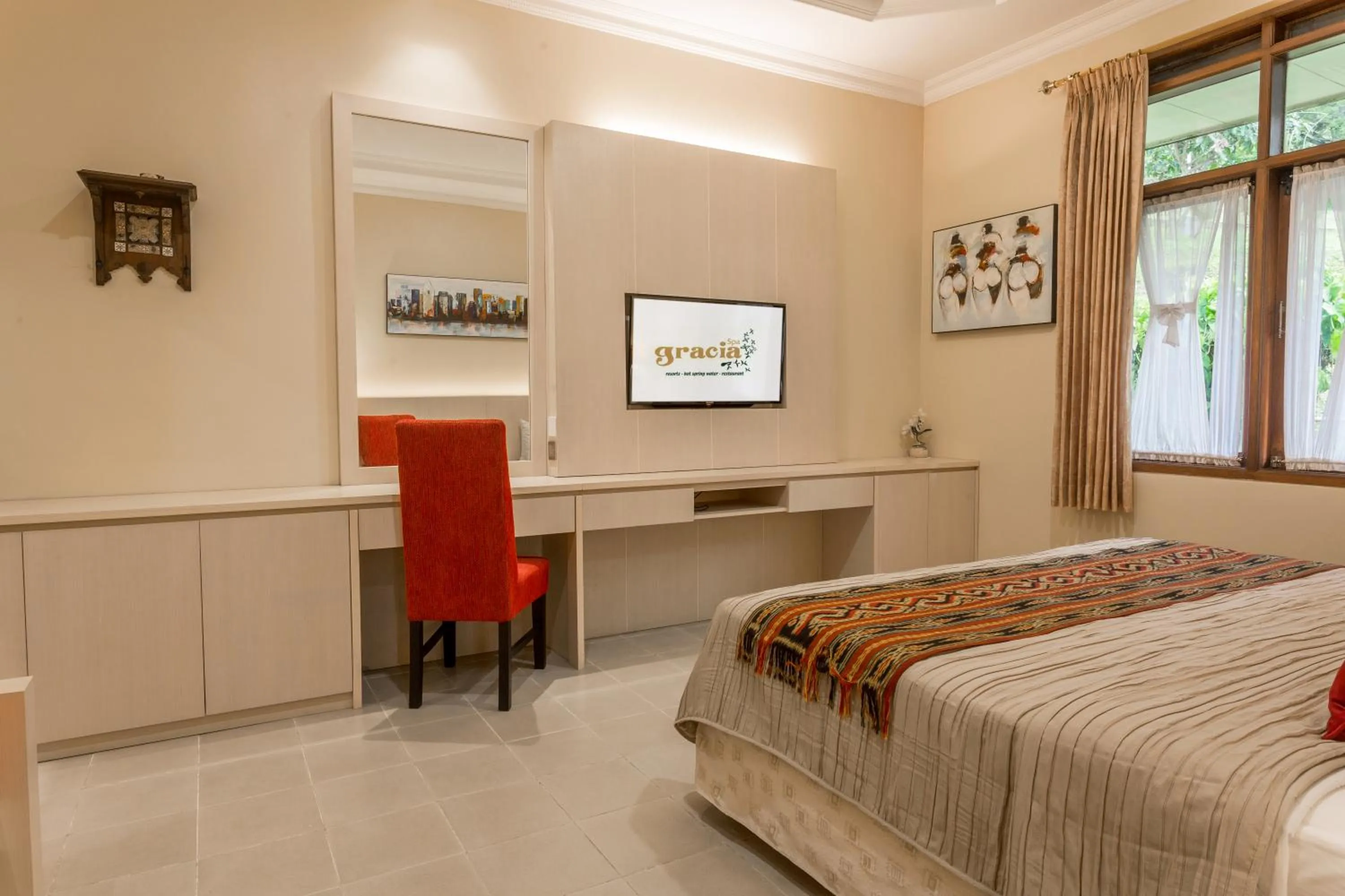 Bedroom, Bed in Gracia Spa Resort Hotel