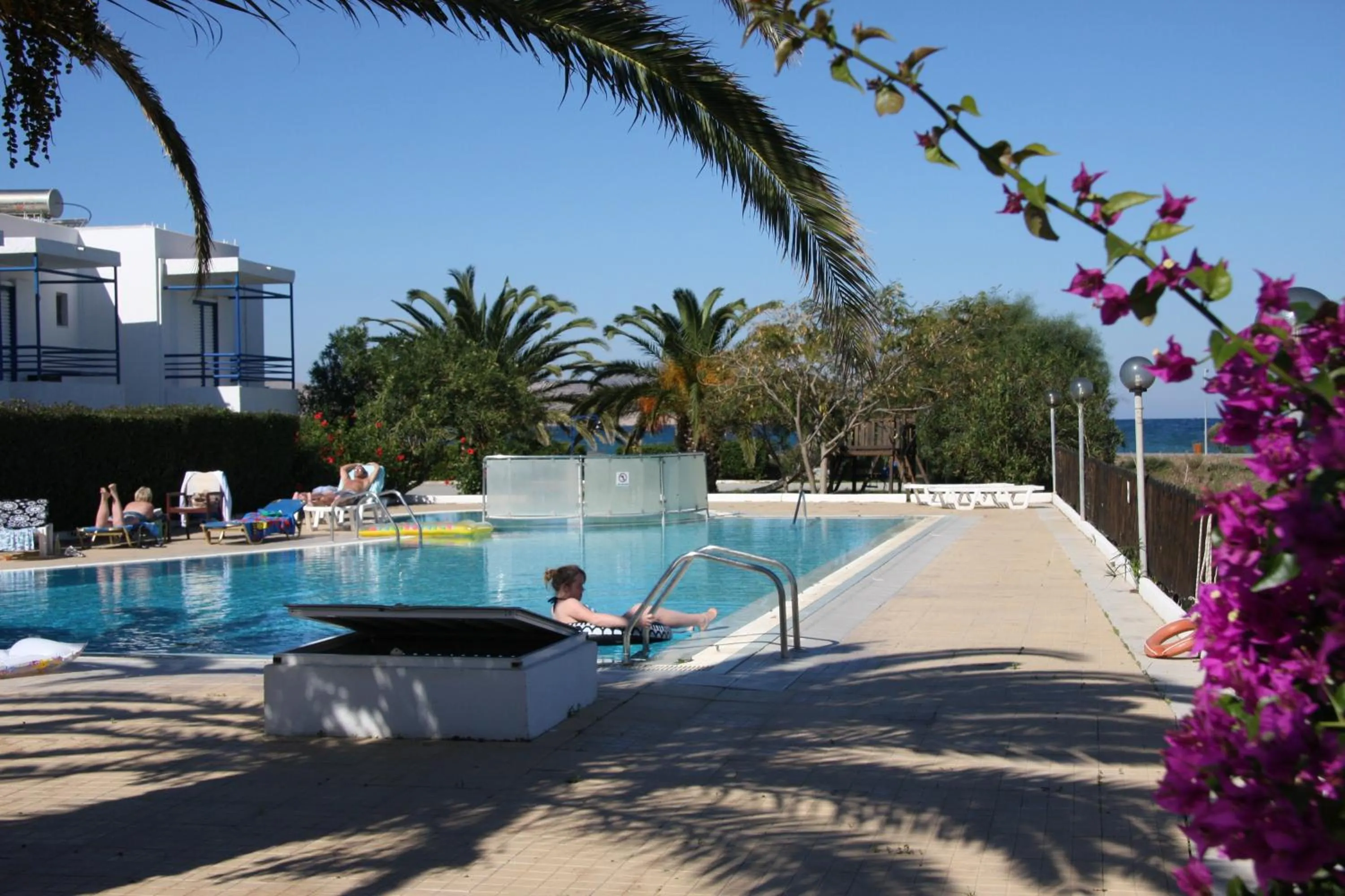 Swimming pool in Miros Hotel Apartments