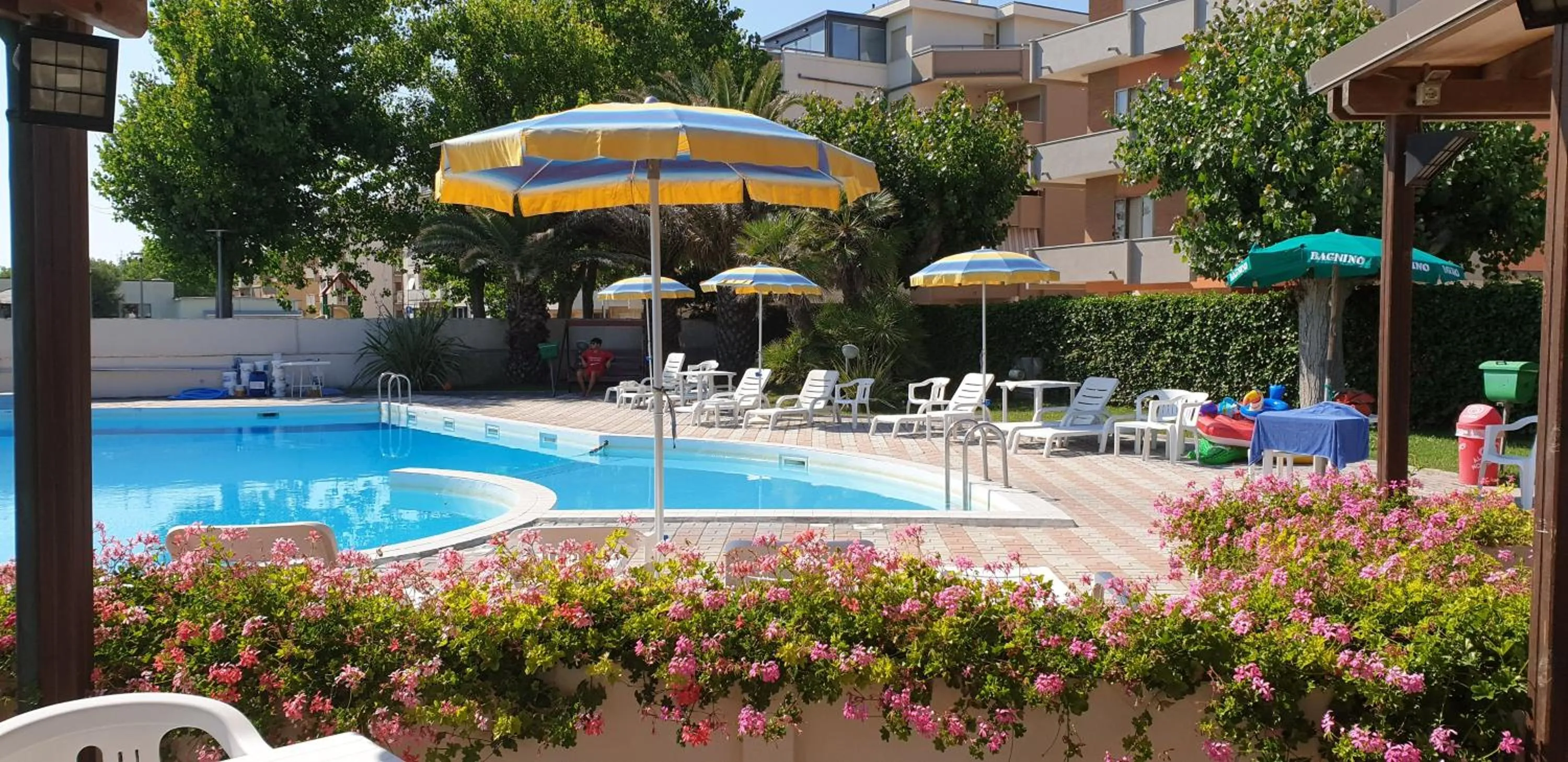 Solarium in Hotel Perla