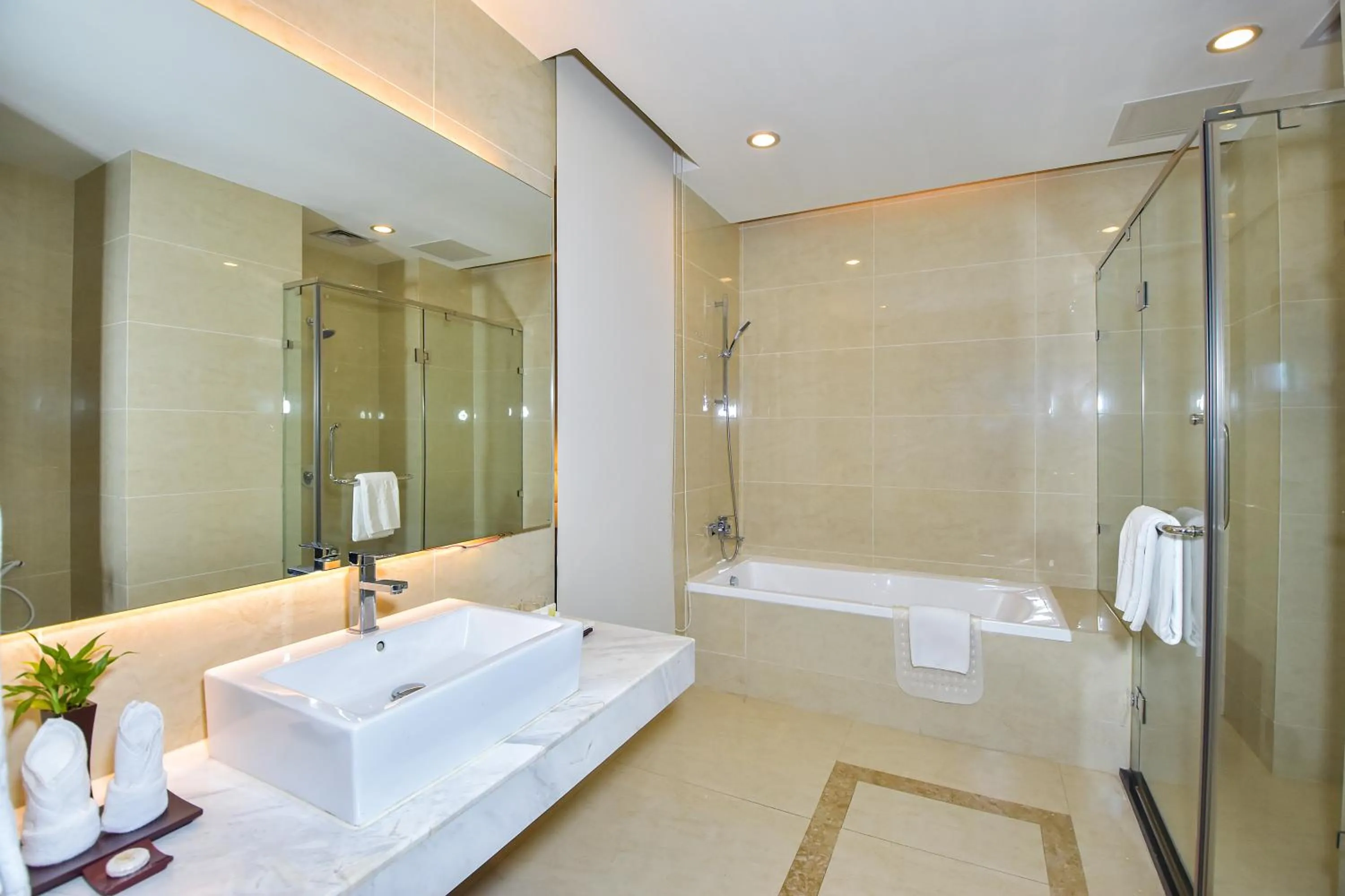 Shower in Dara Airport Hotel