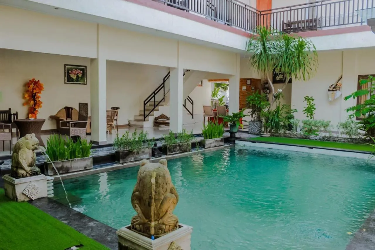 Pool view in Dedy Beach Inn