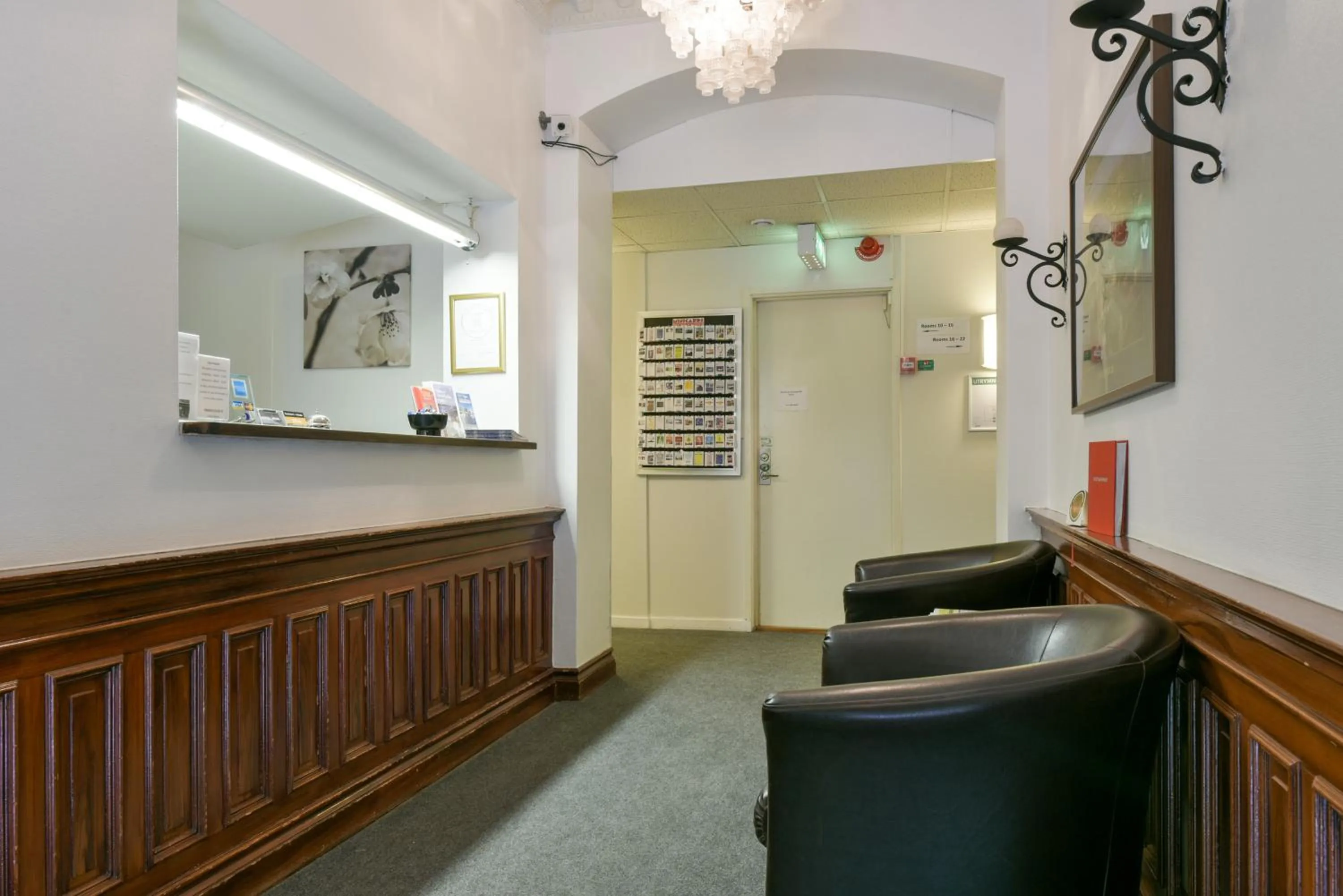 Lobby or reception in Hotel Bema