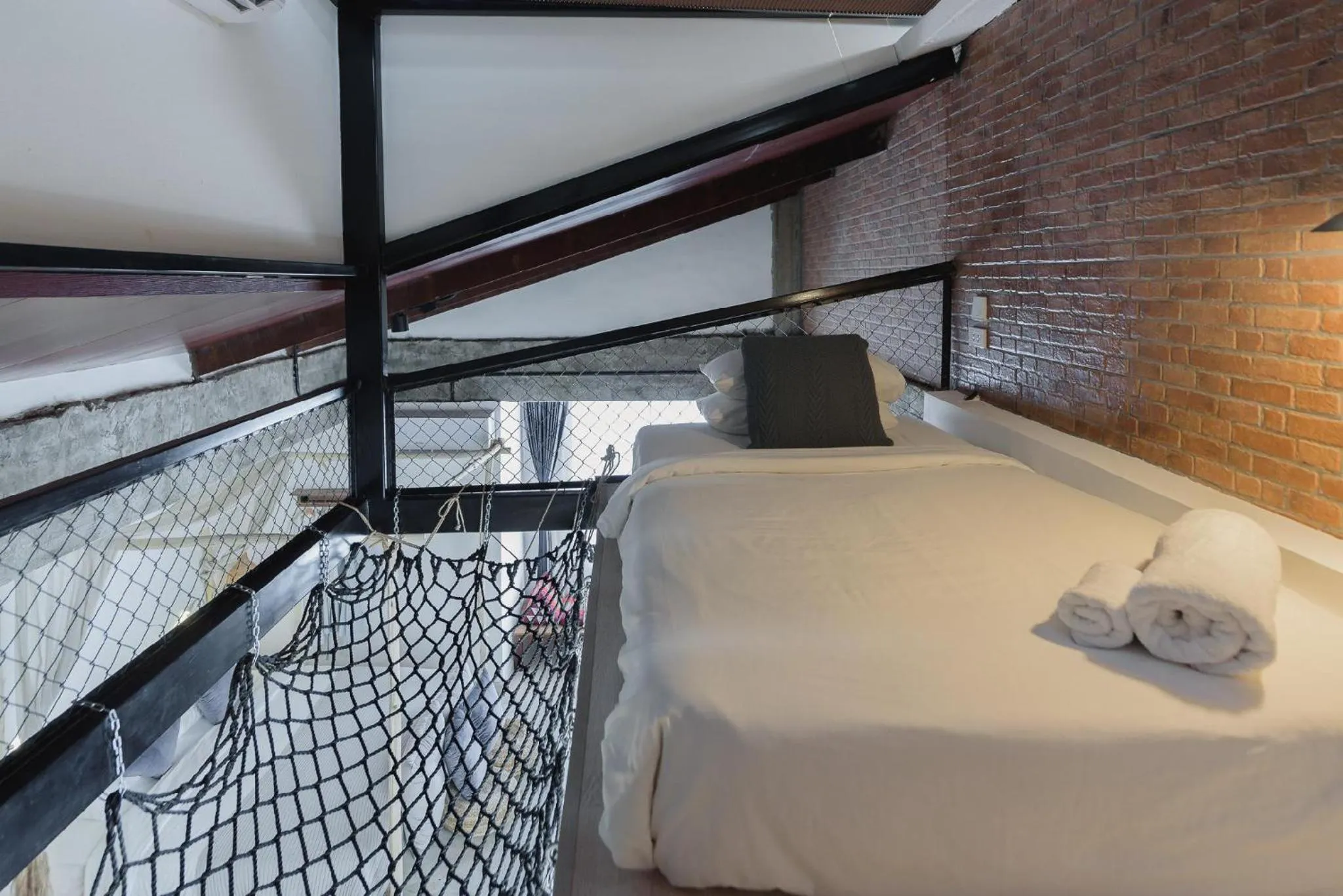Bed in YOLO Bangkok Boutique Hotel