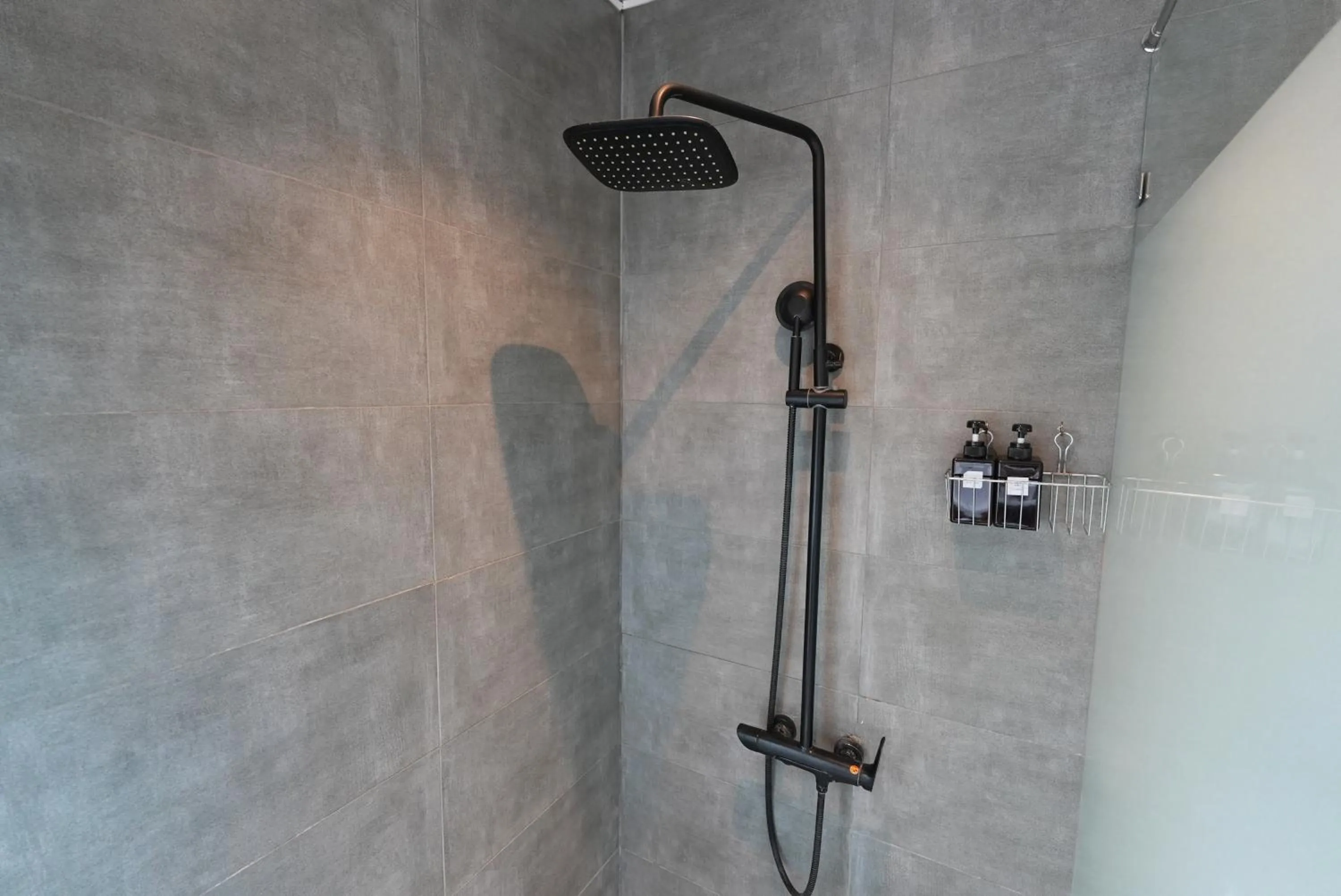 Shower in YOLO Bangkok Boutique Hotel