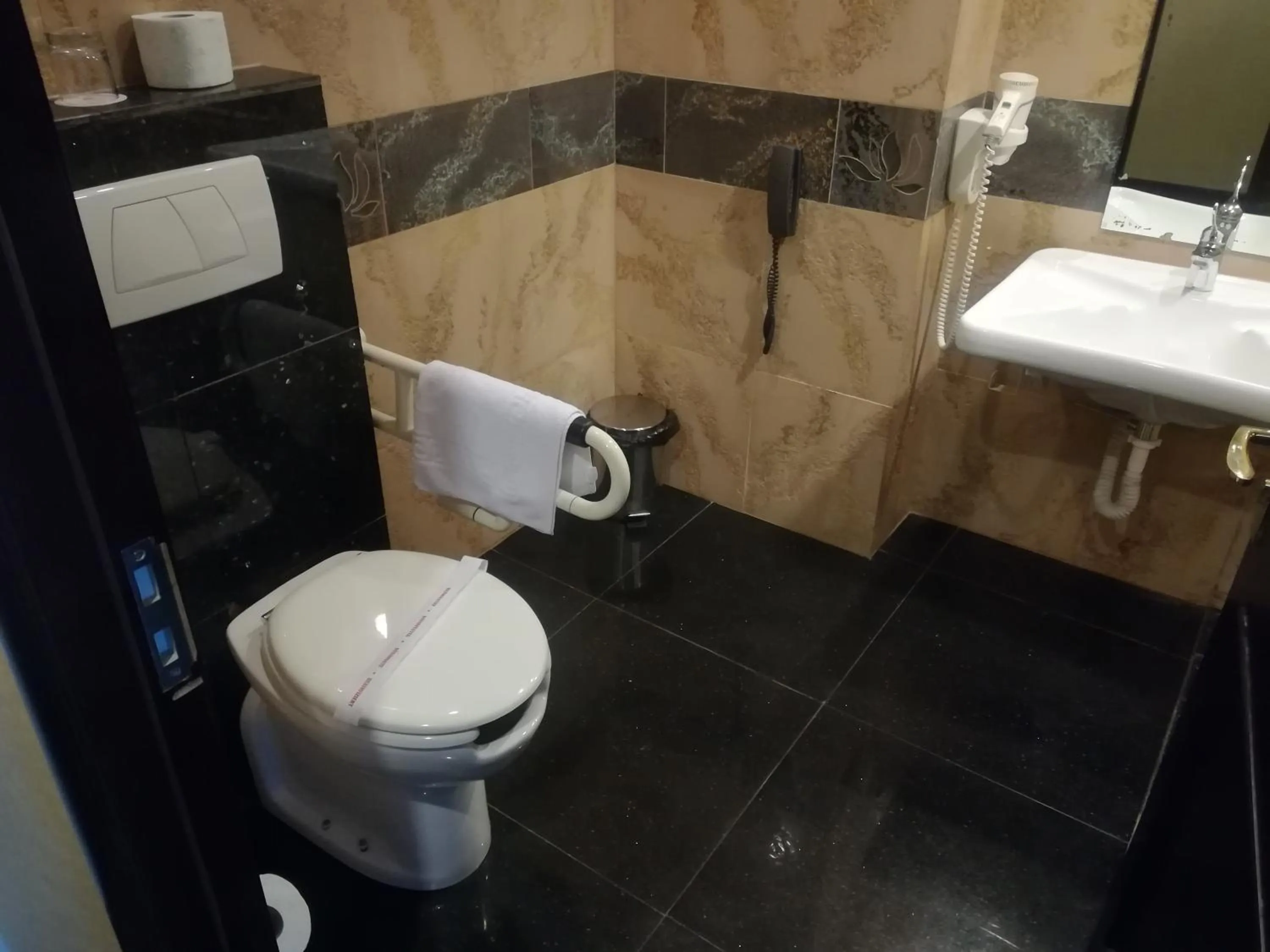 Bathroom in Hotel HP Tower One Brasov