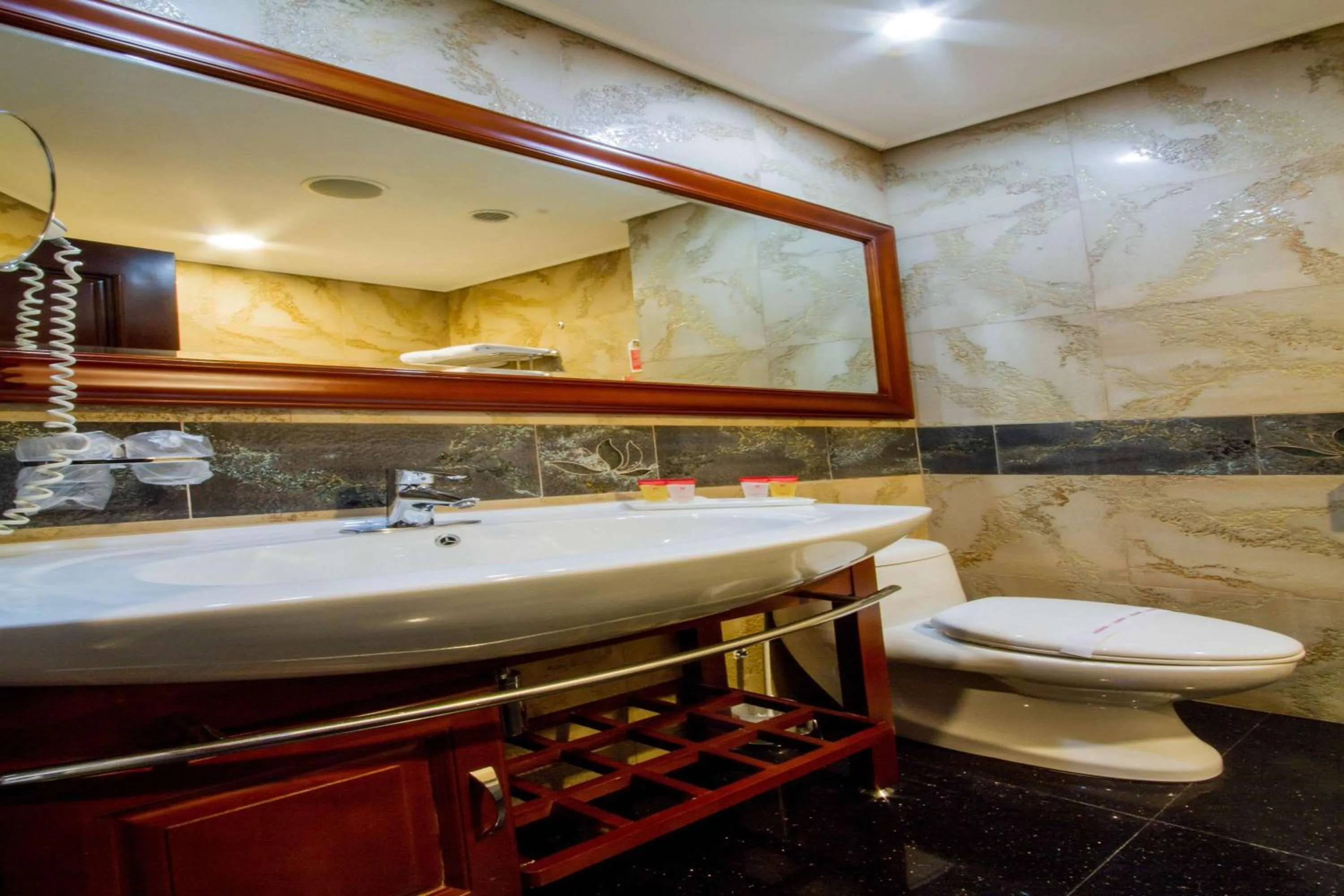 Bathroom in Hotel HP Tower One Brasov