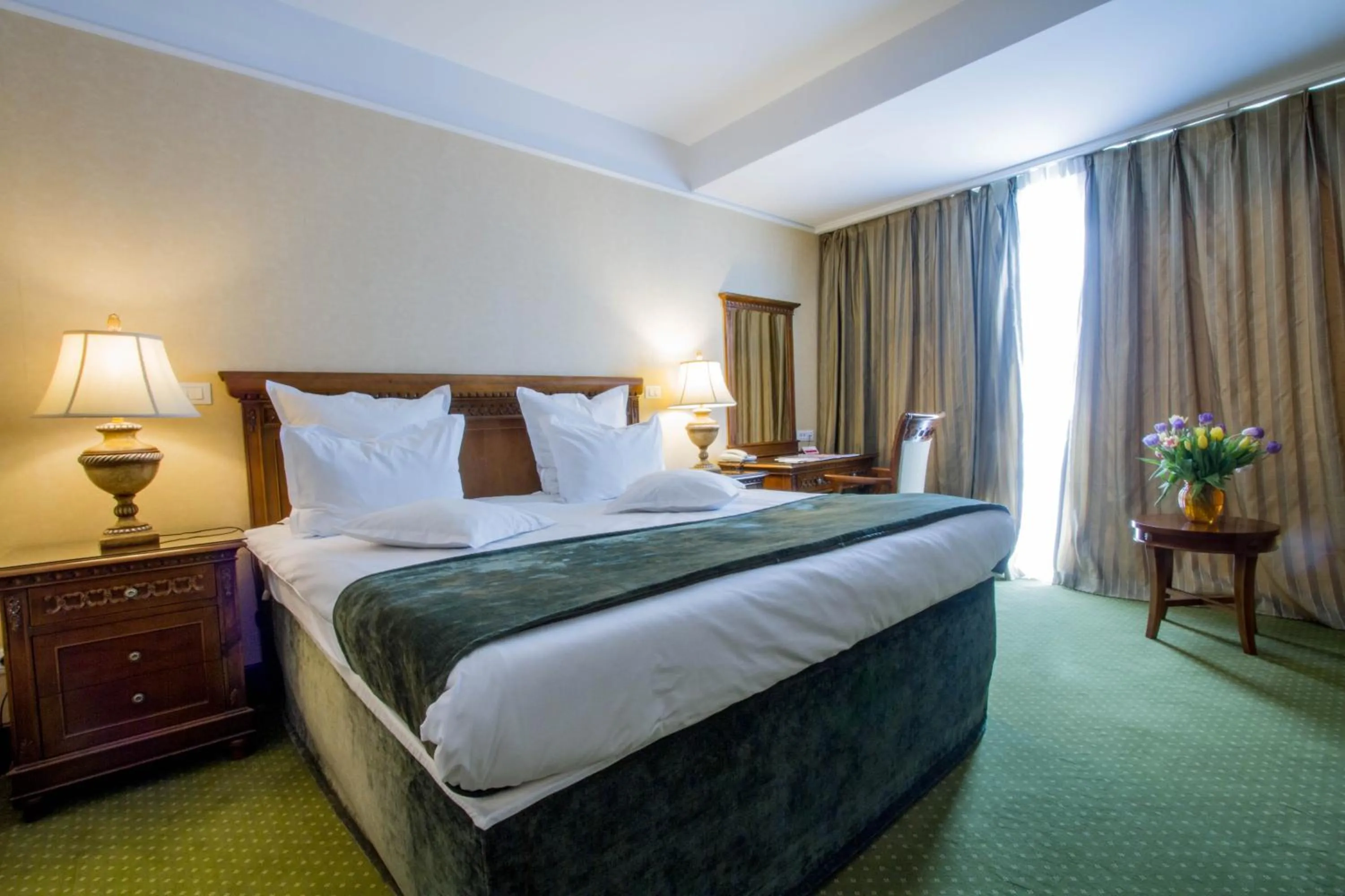 Decorative detail, Bed in Hotel HP Tower One Brasov