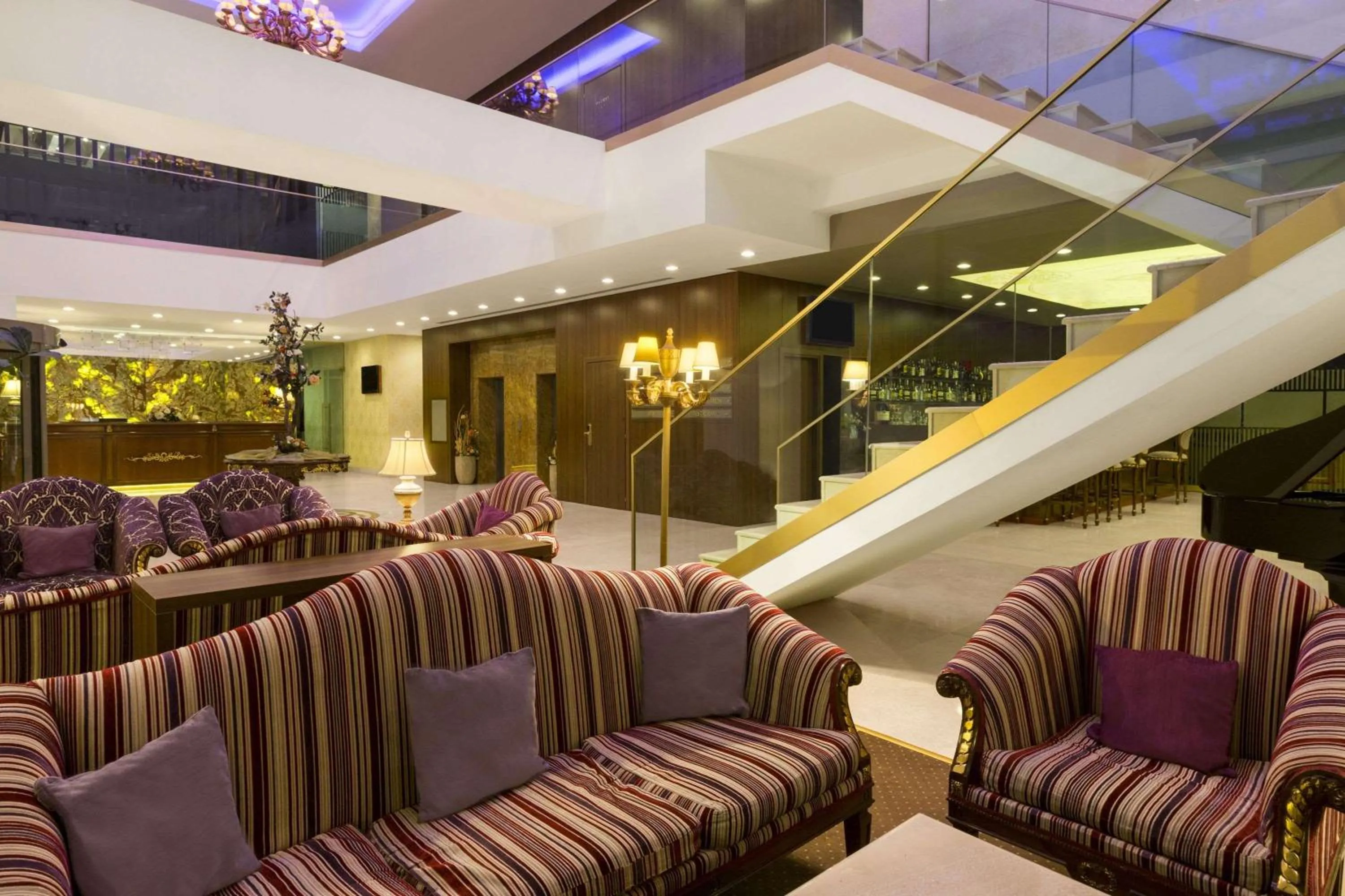 Lobby or reception in Hotel HP Tower One Brasov