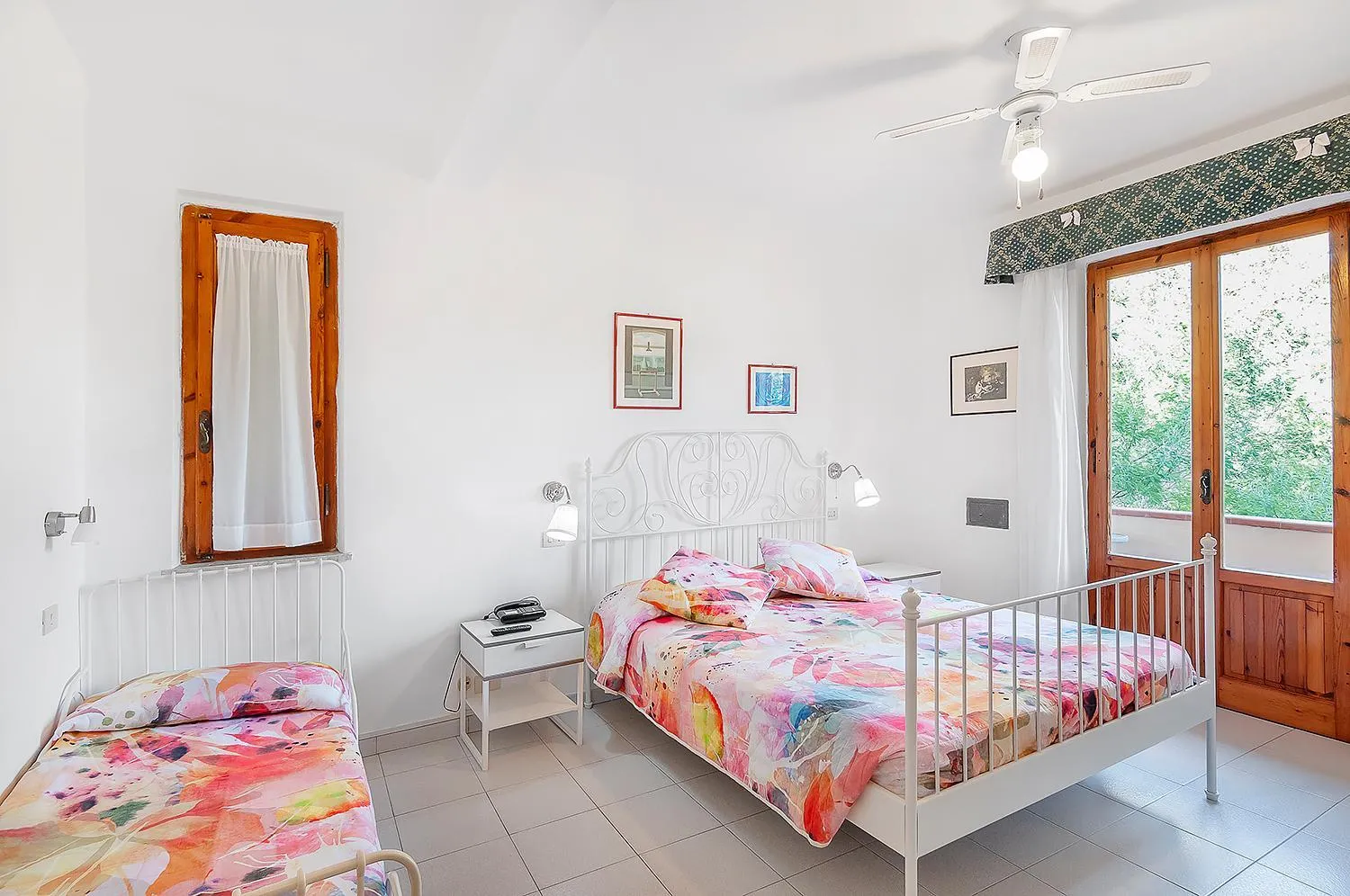 Bedroom, Bed in Hotel Giardino