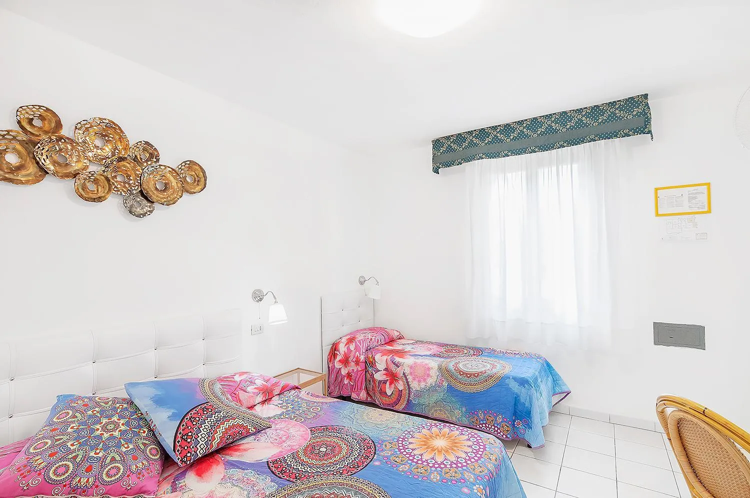 Bedroom, Bed in Hotel Giardino