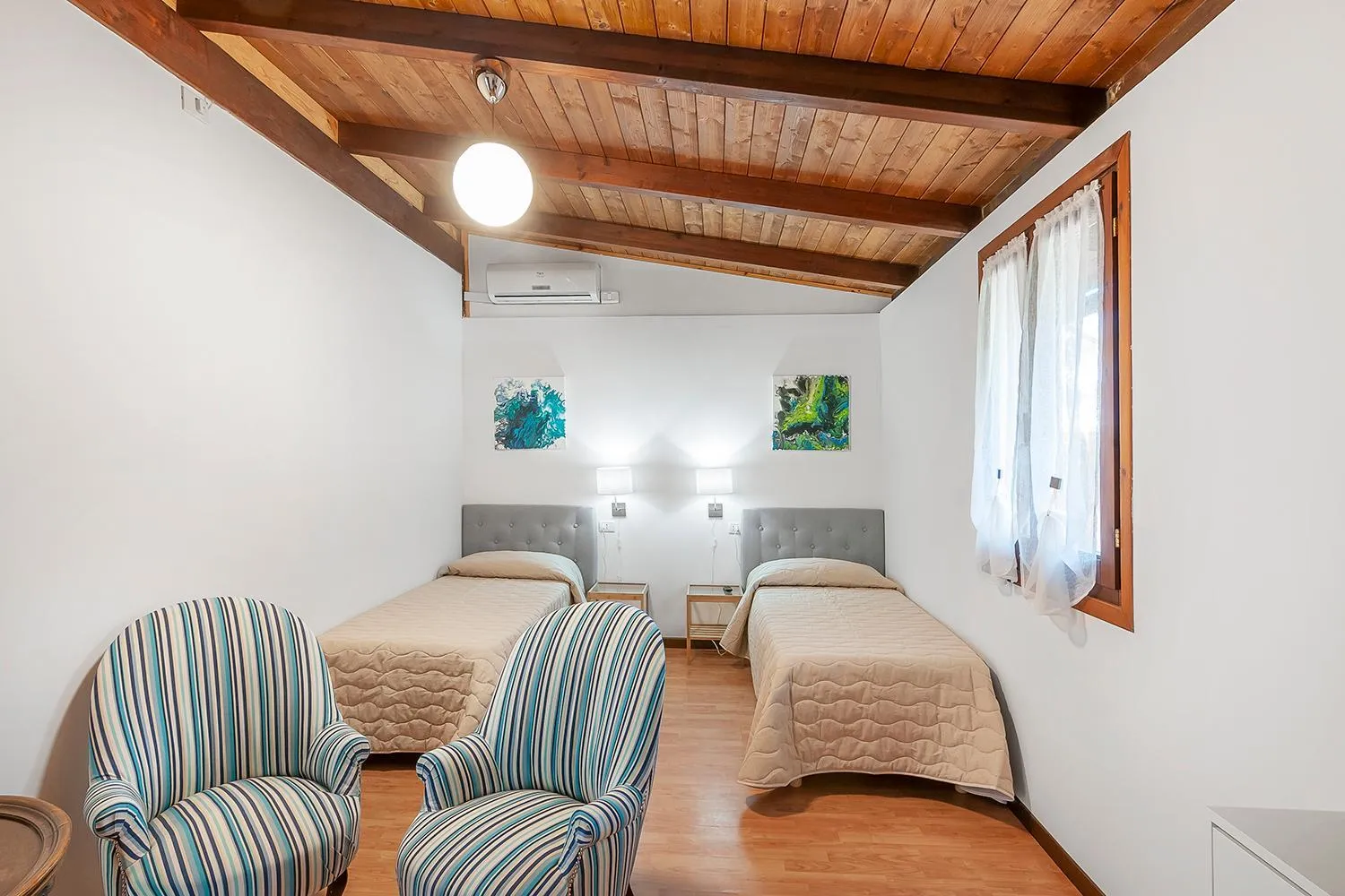 Bedroom, Bed in Hotel Giardino