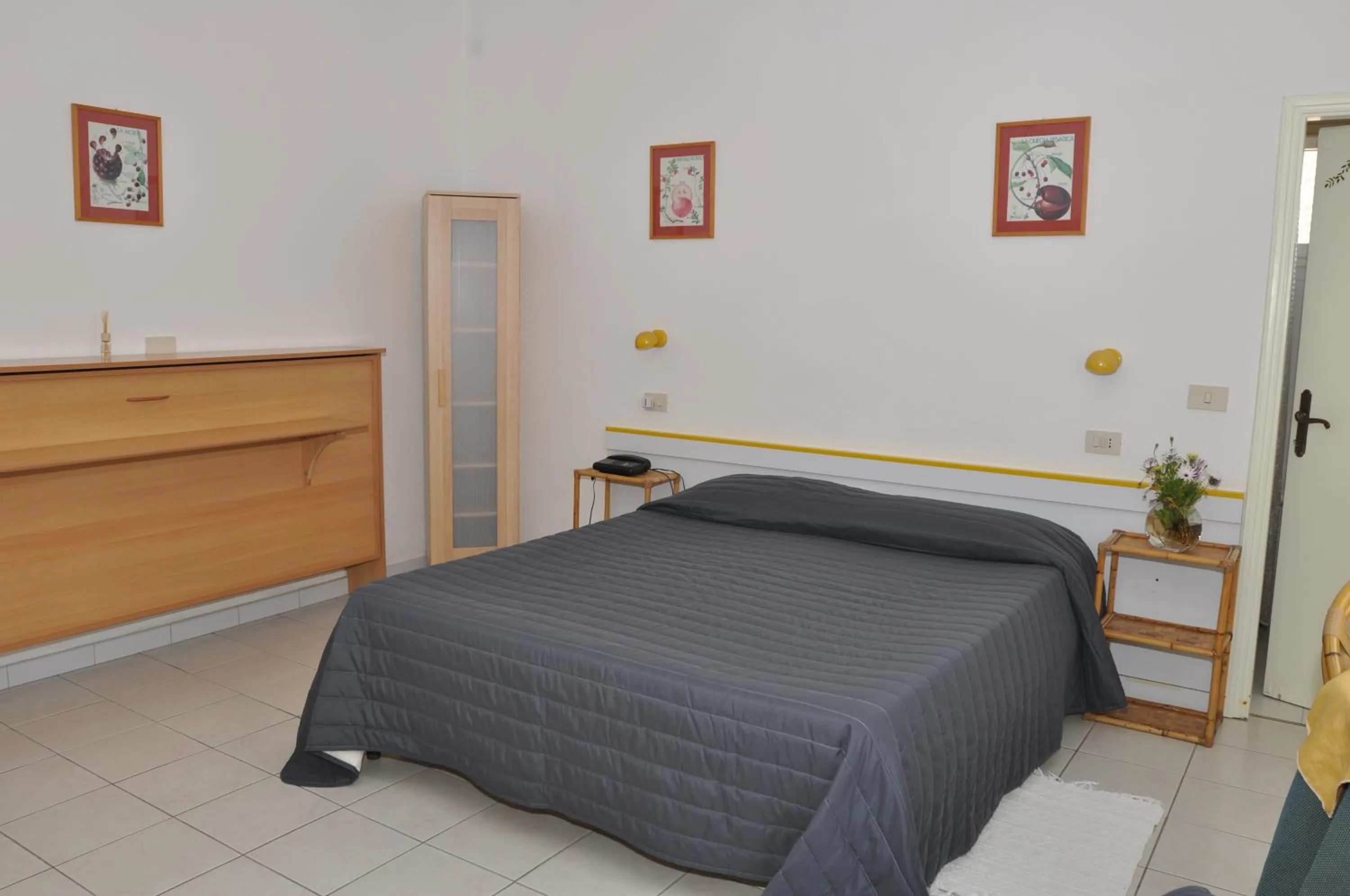 Bedroom, Bed in Hotel Giardino