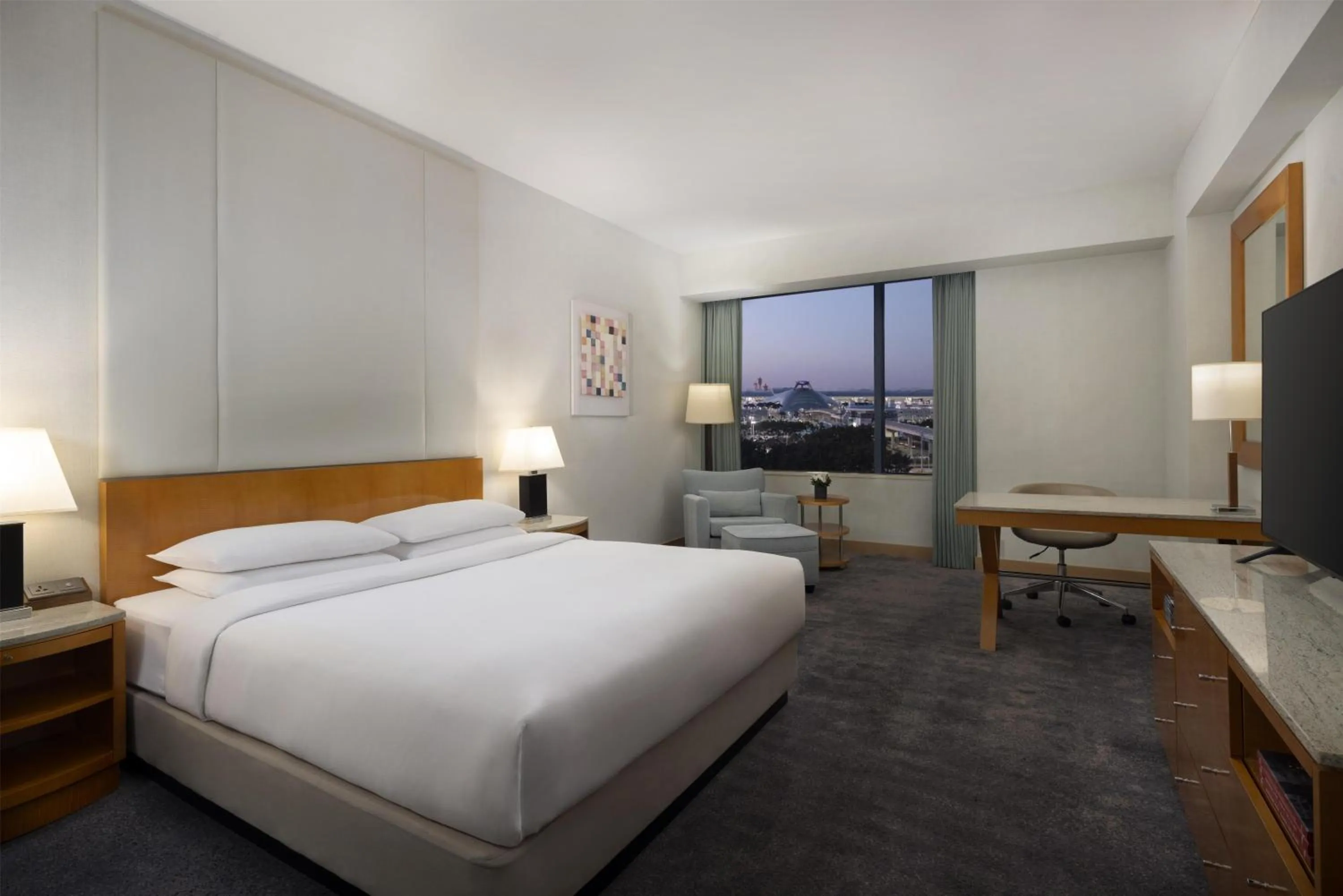 Bedroom, Bed in Grand Hyatt Incheon