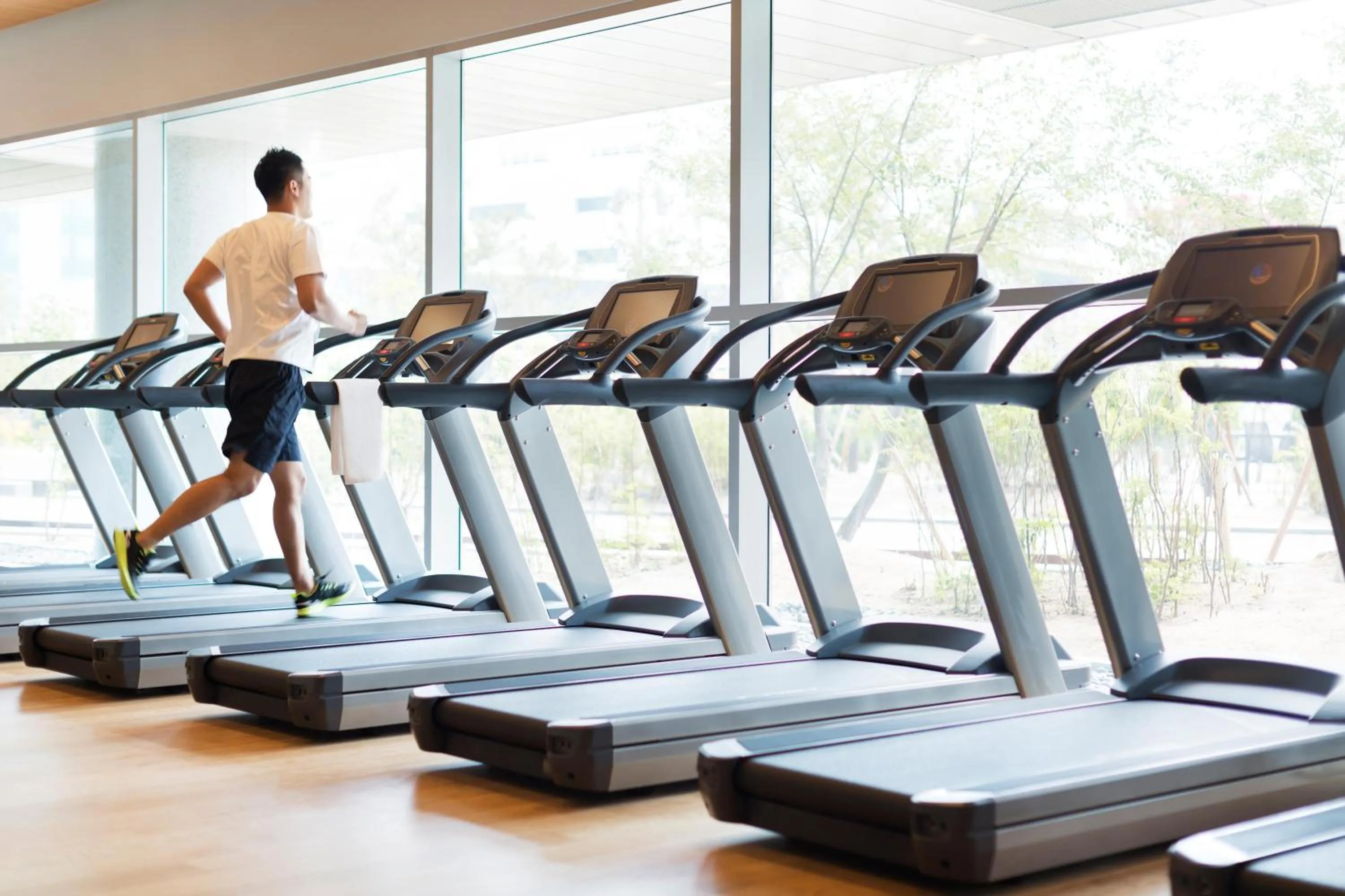 Fitness centre/facilities in Grand Hyatt Incheon