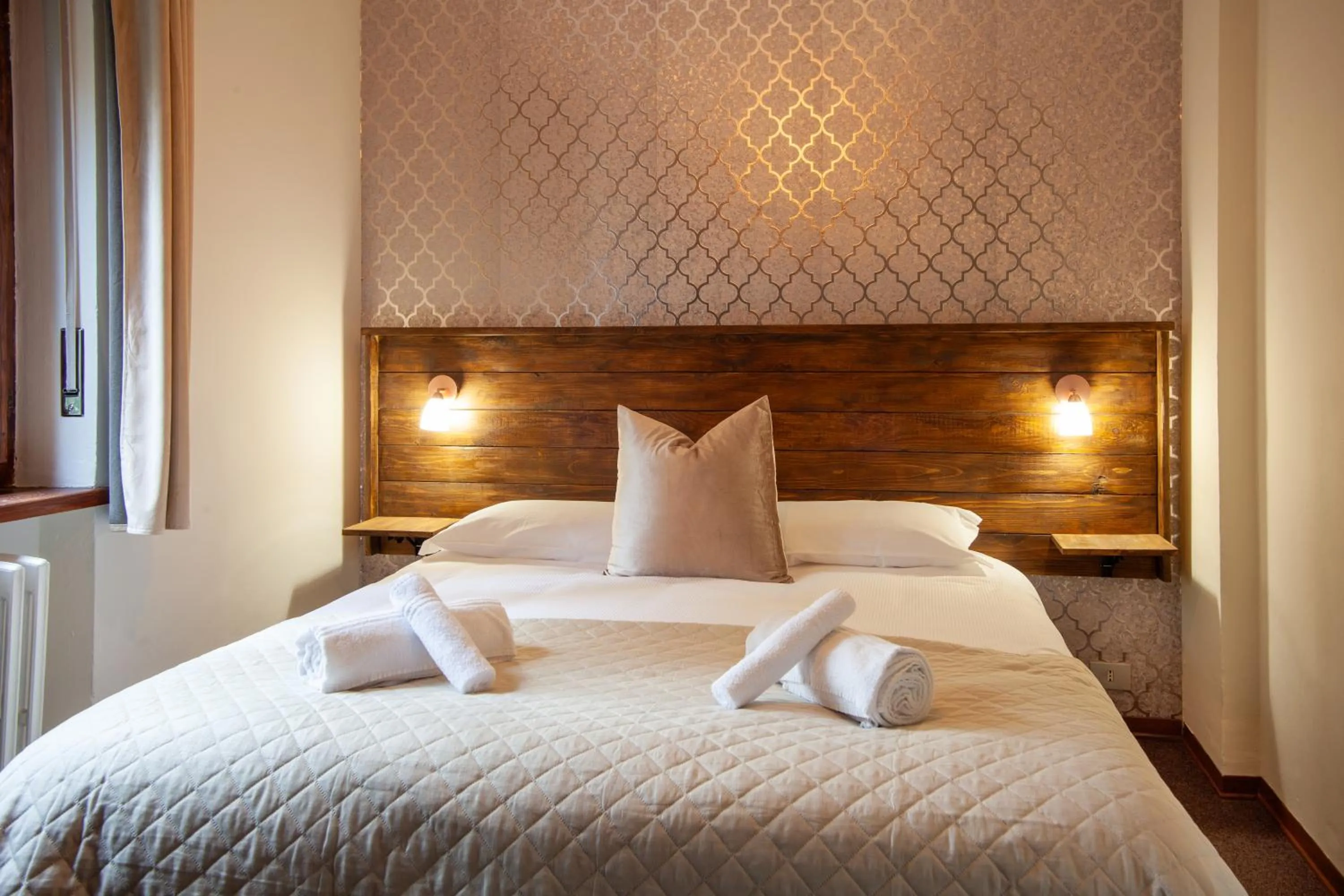 Bedroom, Bed in Pensione Bianca