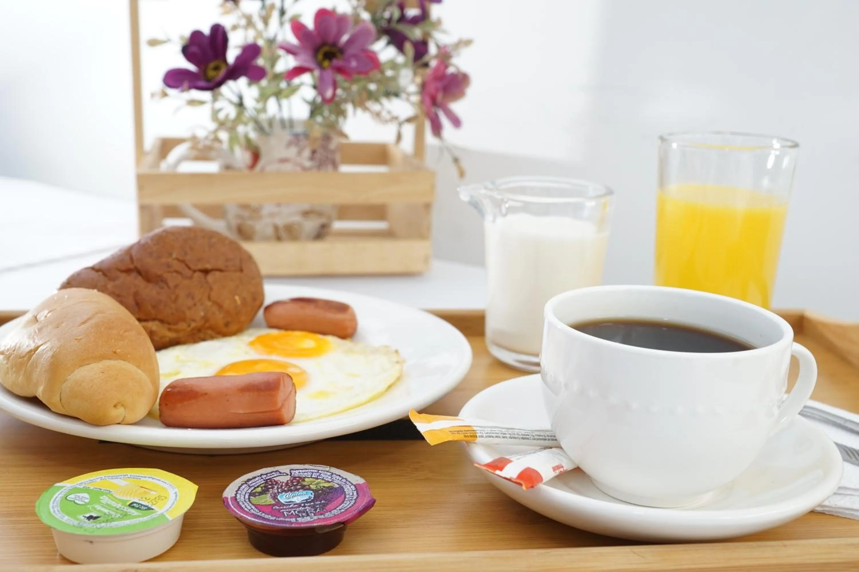 Breakfast in Hotel Boutique los Remansos