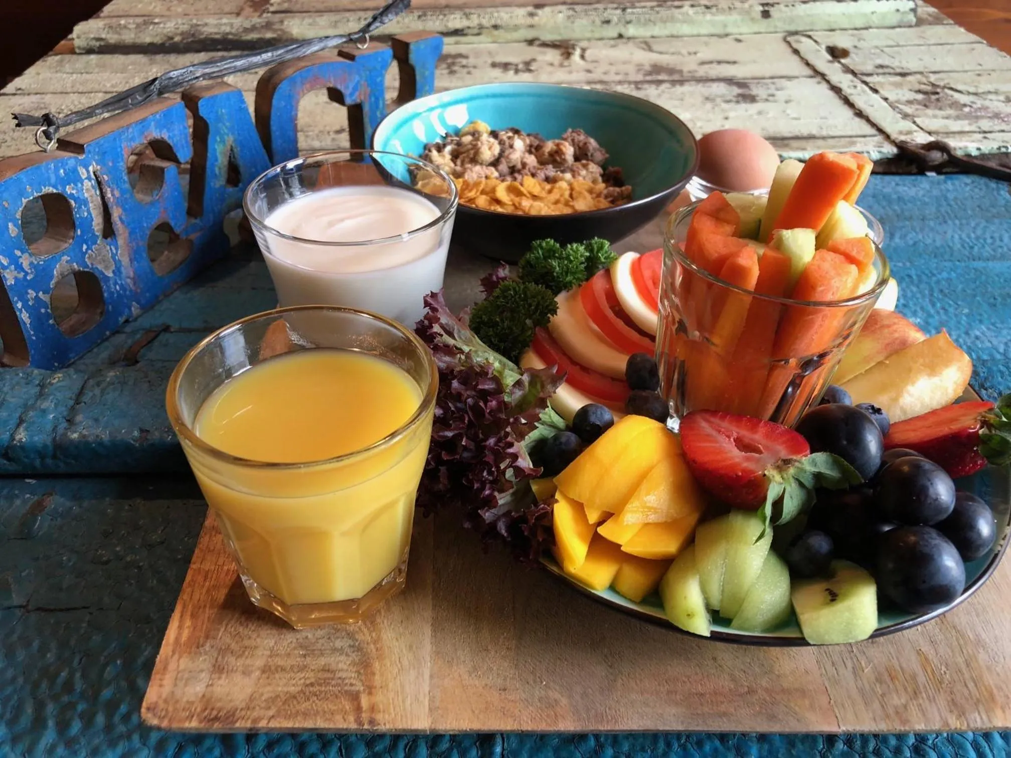 Breakfast in feels Beach Club Hotel