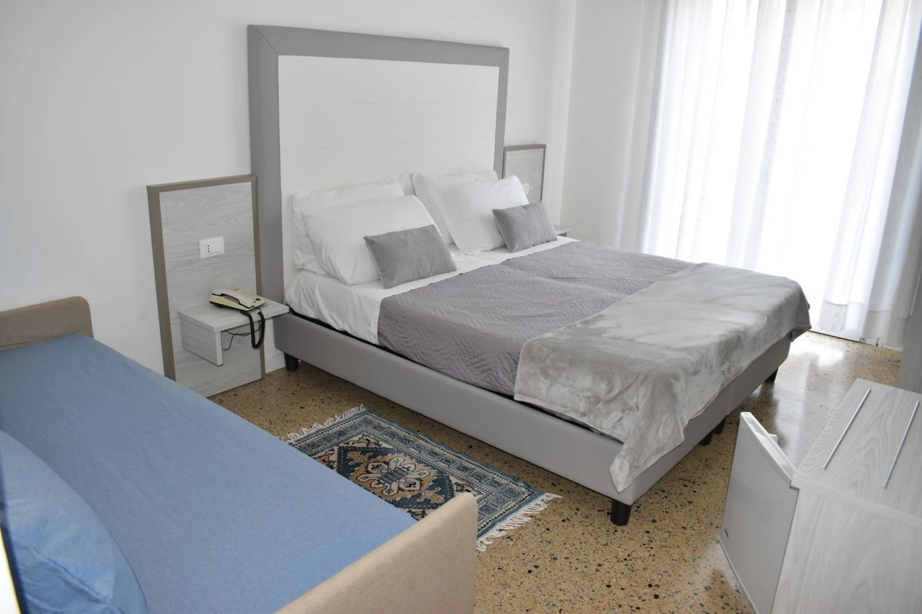 Bed in Hotel Edelweiss