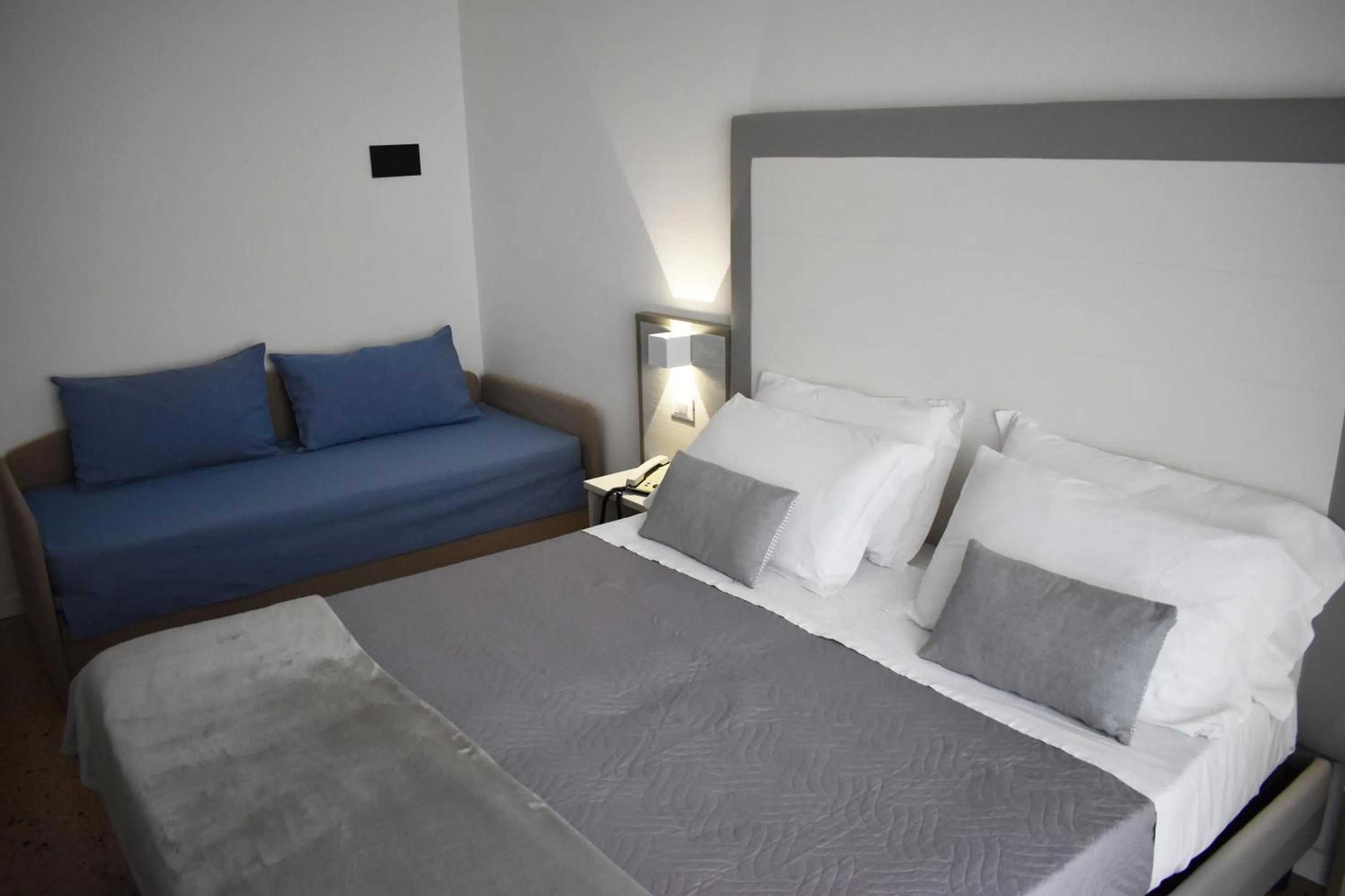 Bed in Hotel Edelweiss