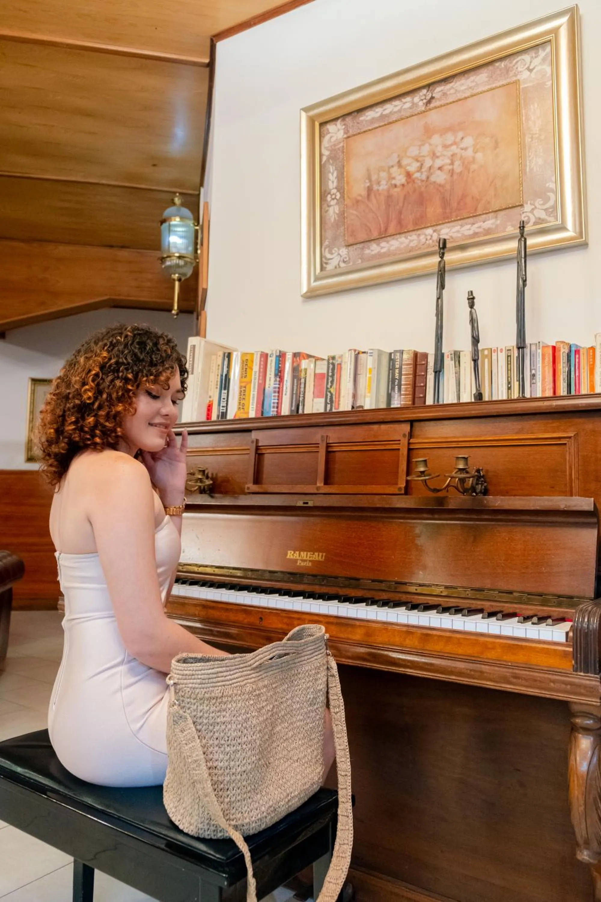 Library in Sunny Garden
