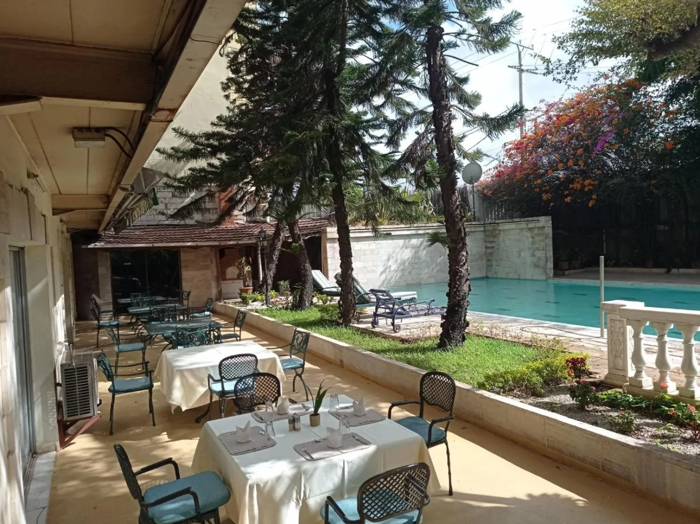 Patio in Sunny Garden