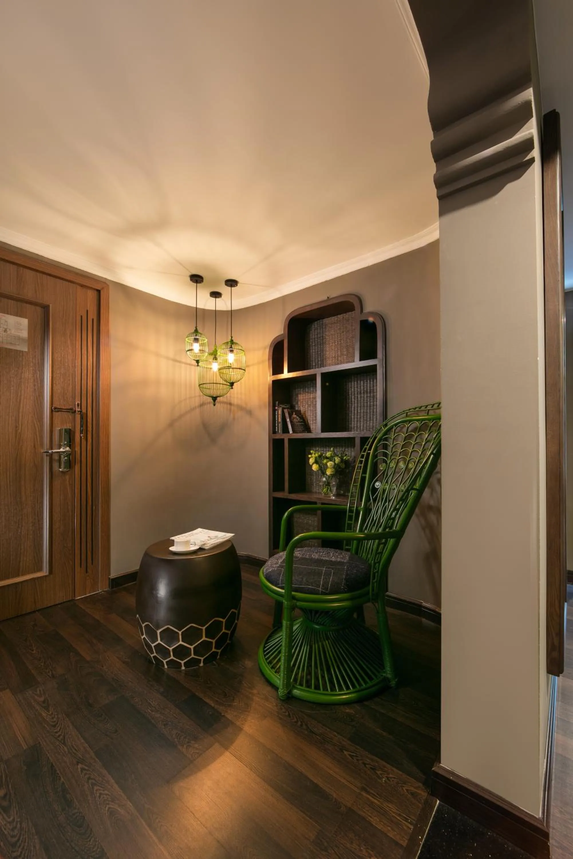 Seating area in Pistachio Hotel Sapa