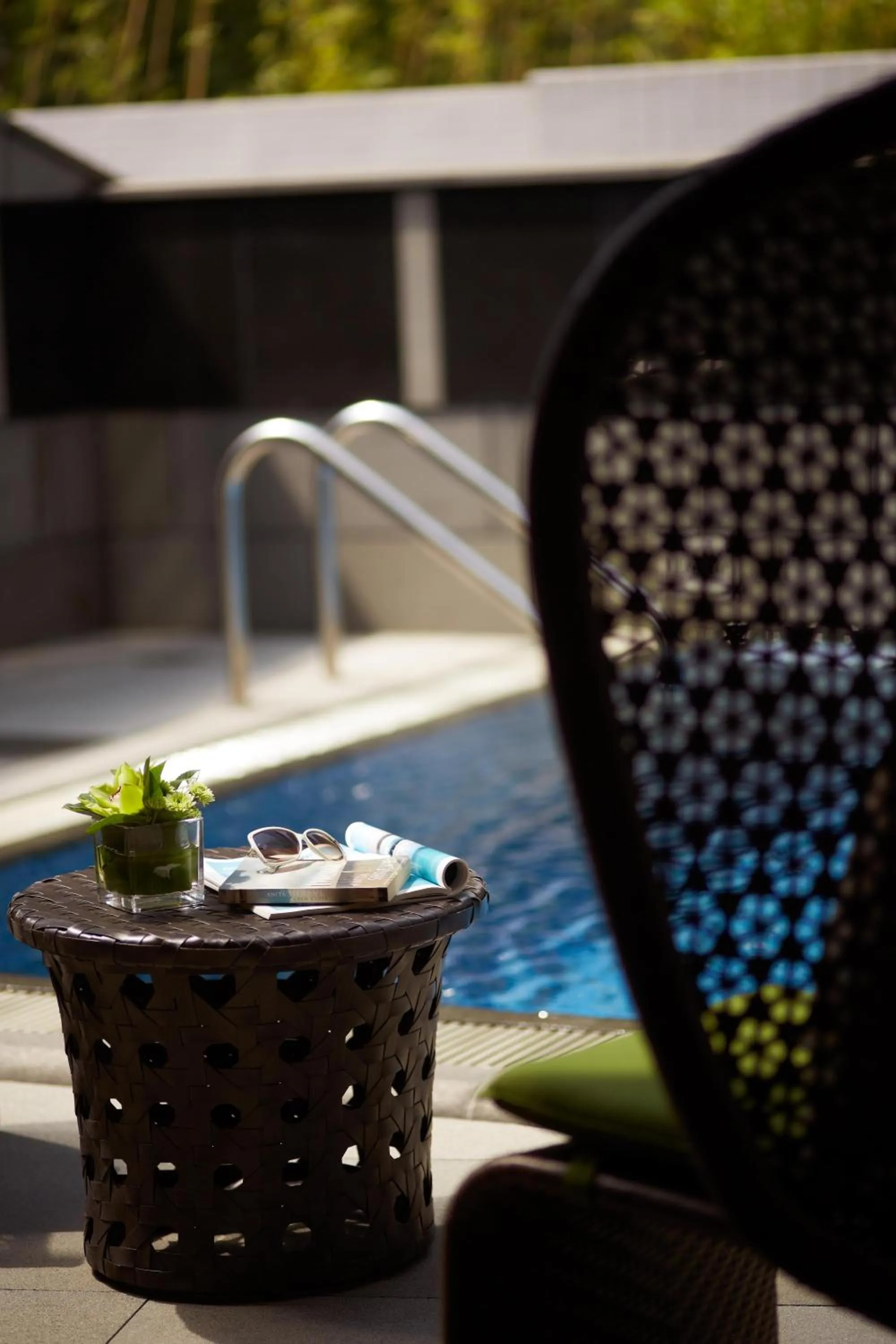 Swimming pool in Dorsett Kwun Tong, Hong Kong