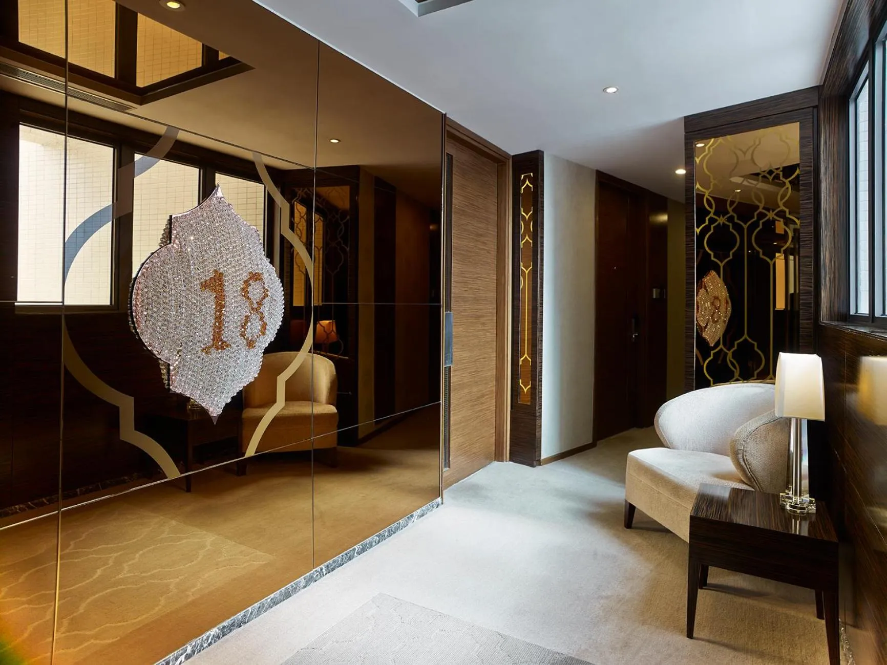 elevator in Dorsett Kwun Tong, Hong Kong