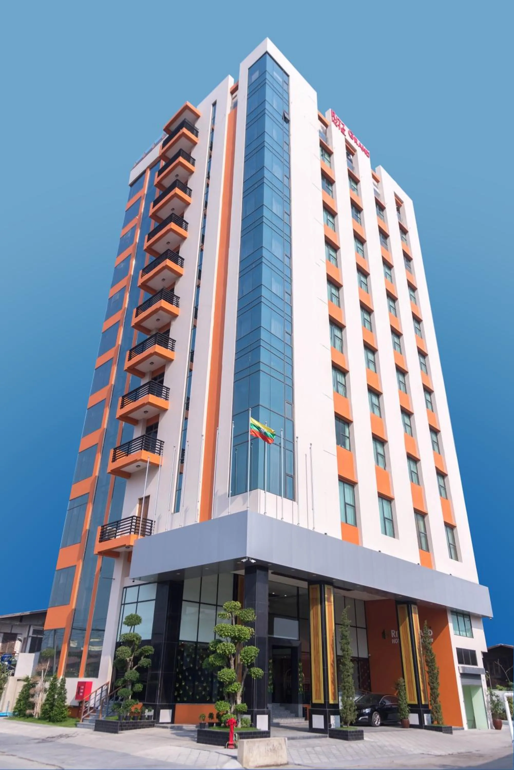 Property building in Ritz Grand Hotel Mandalay
