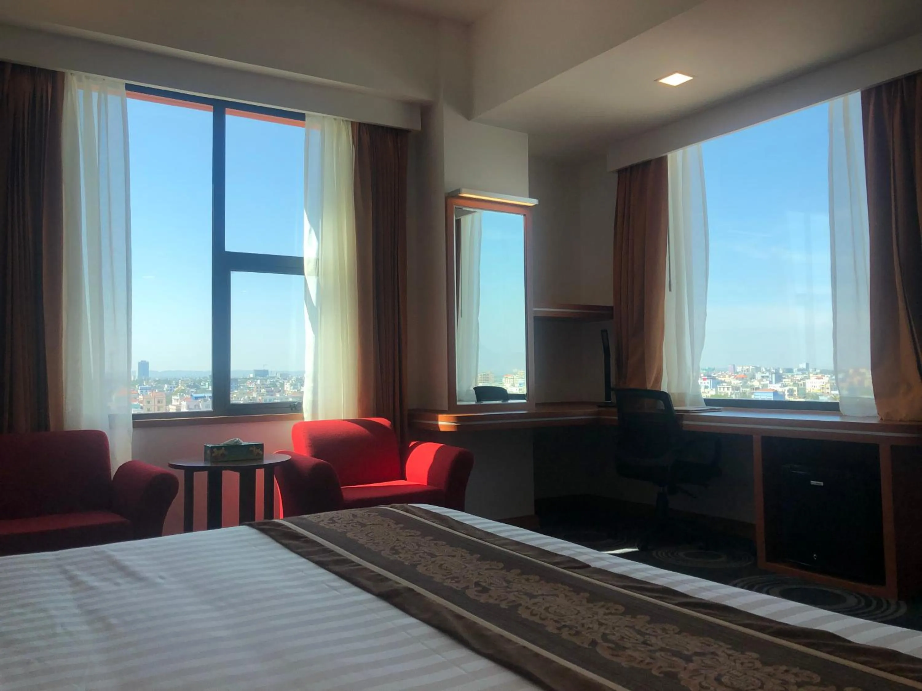 City view in Ritz Grand Hotel Mandalay