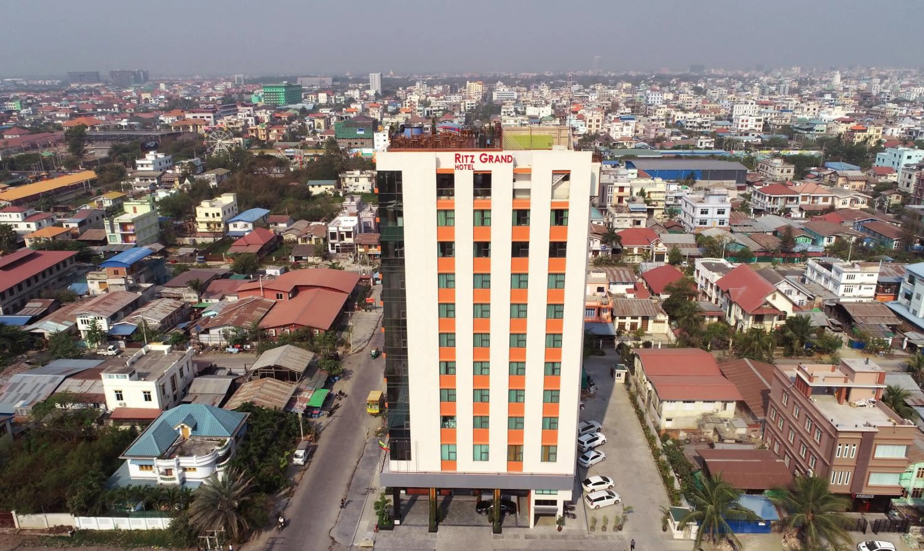 Bird's eye view in Ritz Grand Hotel Mandalay