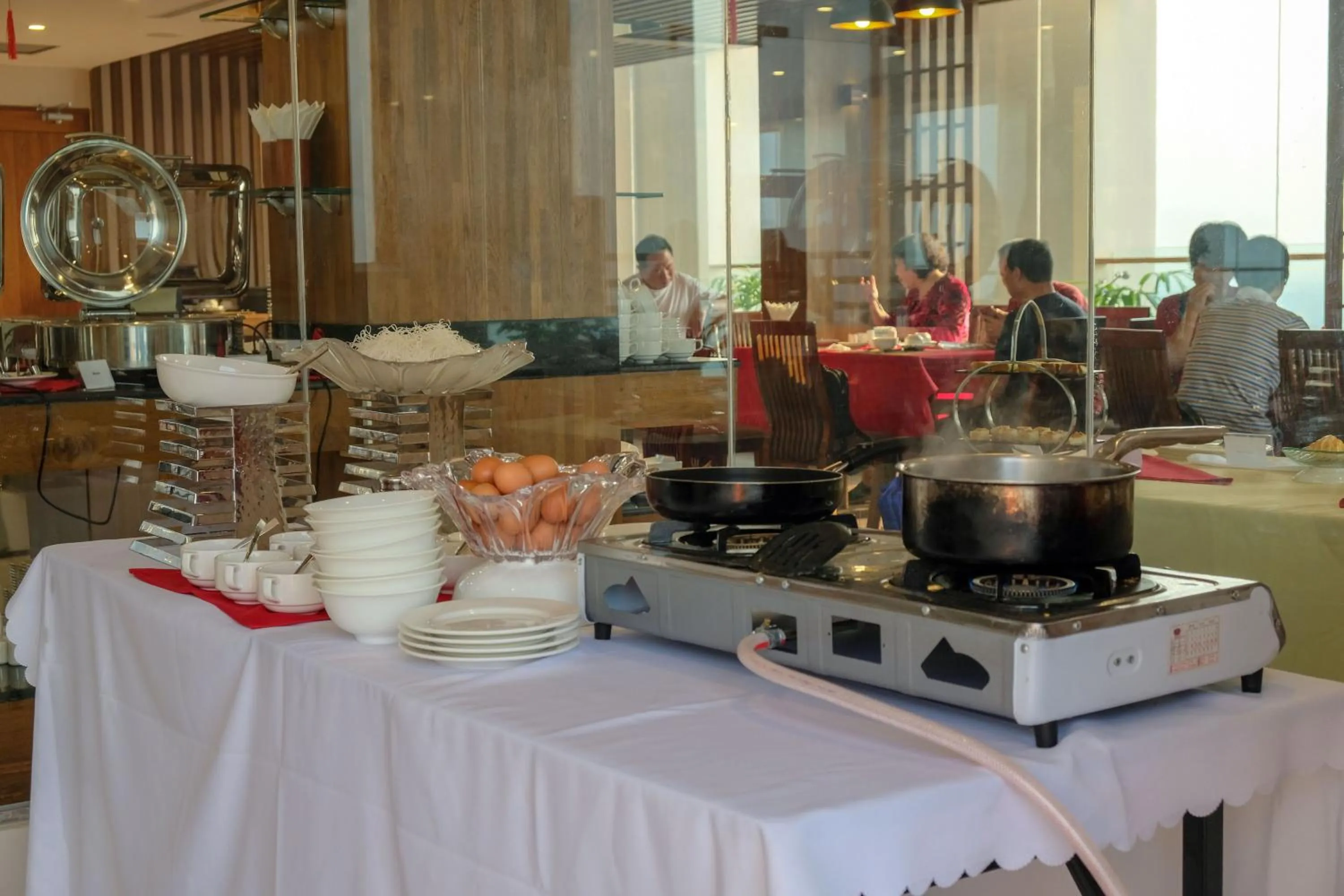 Food and drinks in Ritz Grand Hotel Mandalay