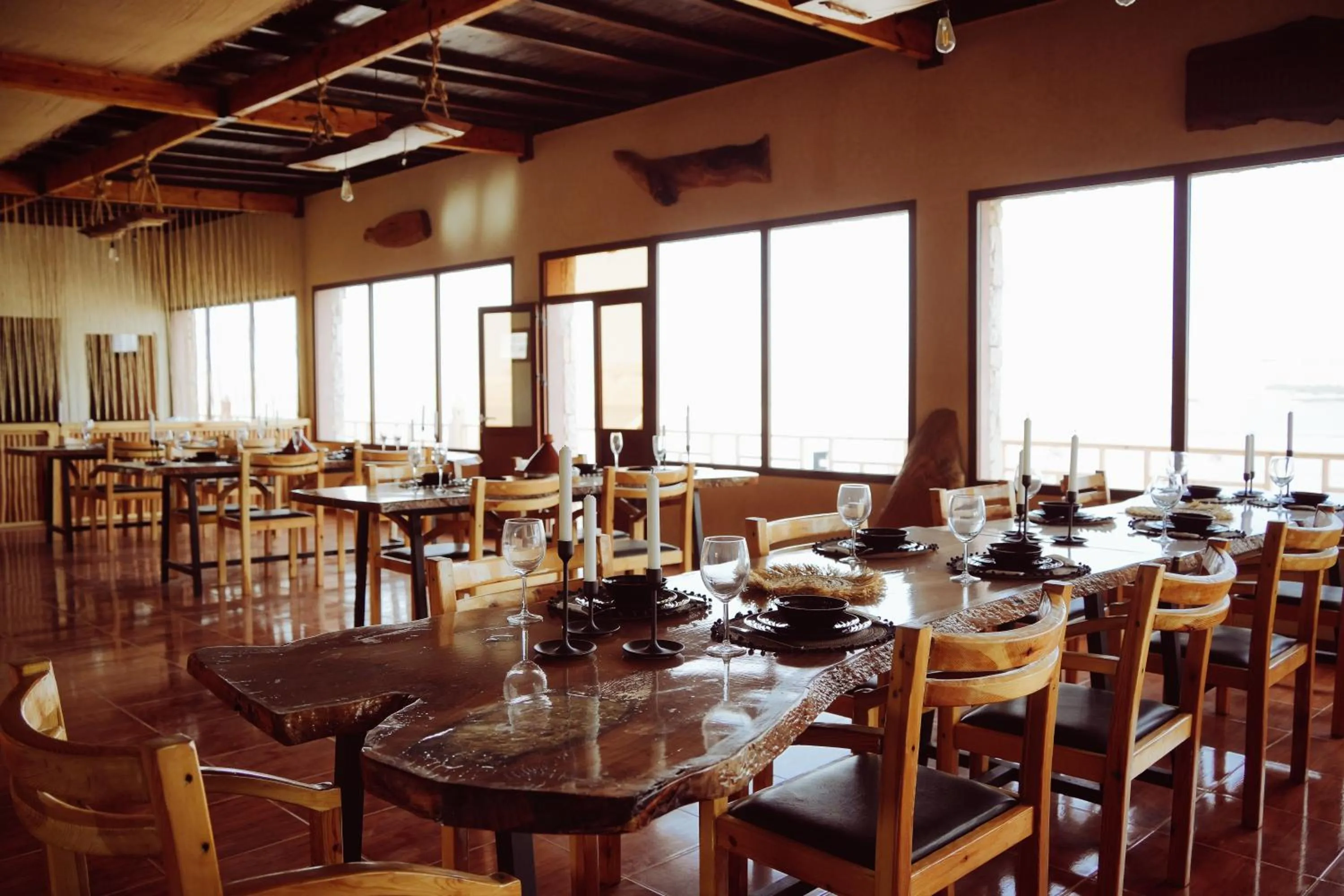 Restaurant/places to eat in North Lagoon Dakhla Kitesurf Spot