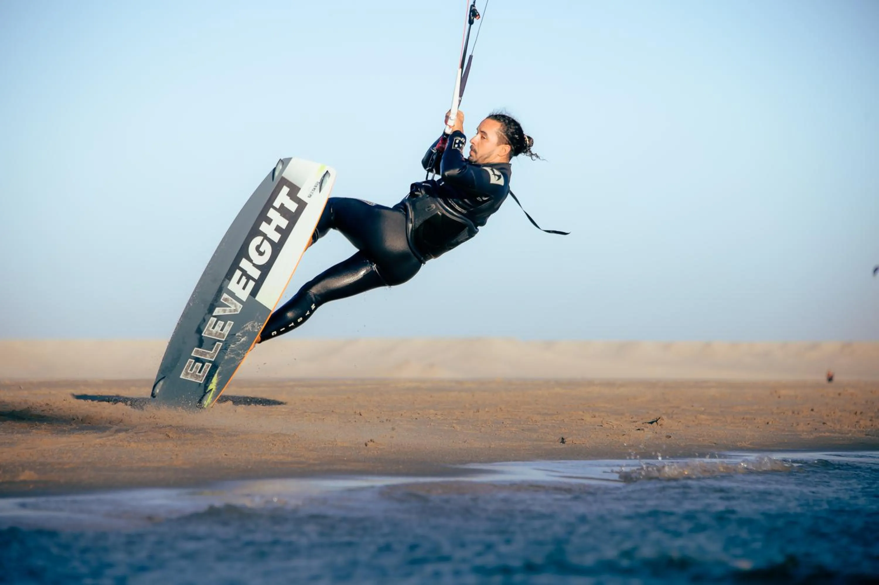 Day in North Lagoon Dakhla Kitesurf Spot