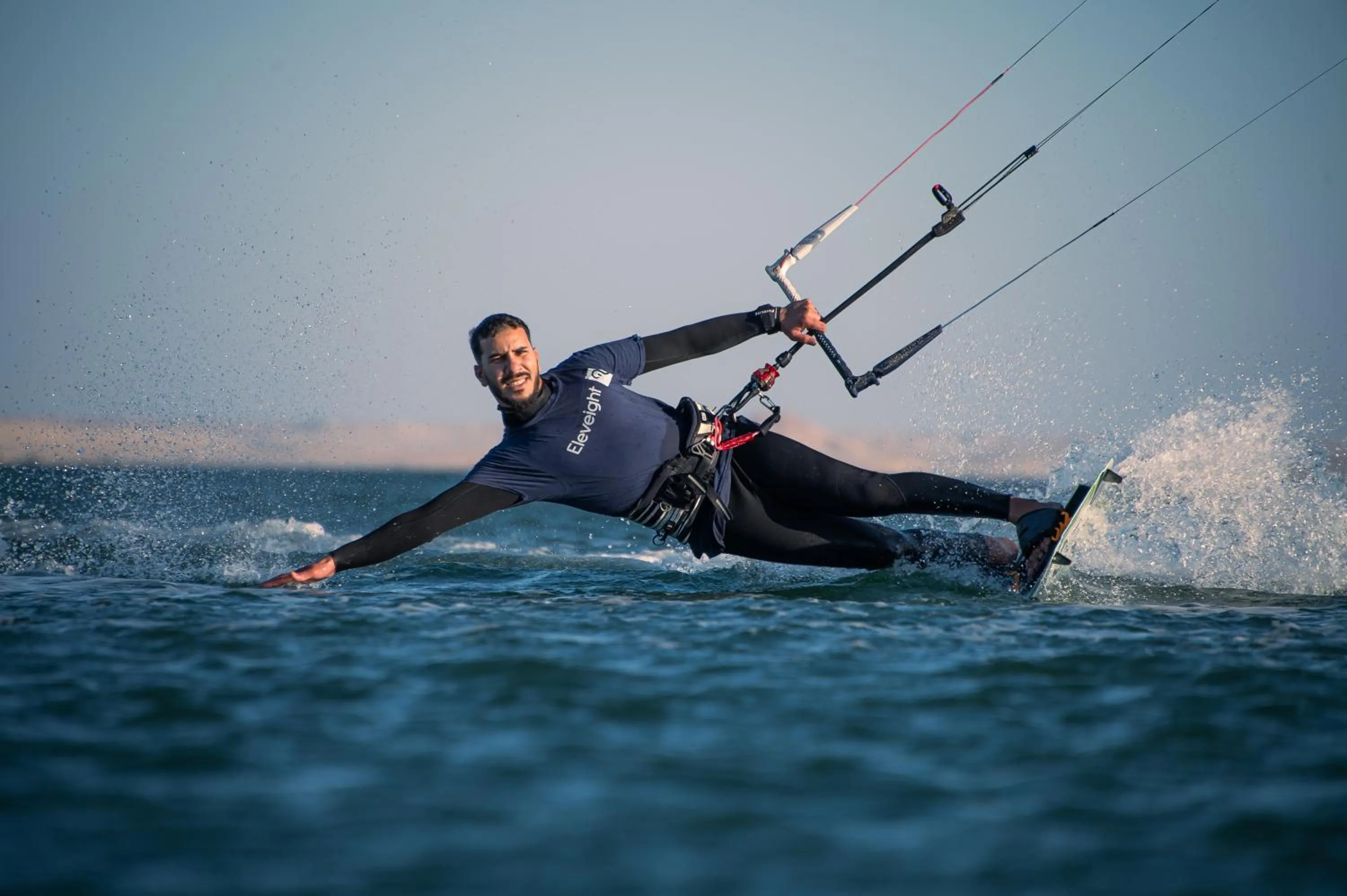 Day in North Lagoon Dakhla Kitesurf Spot