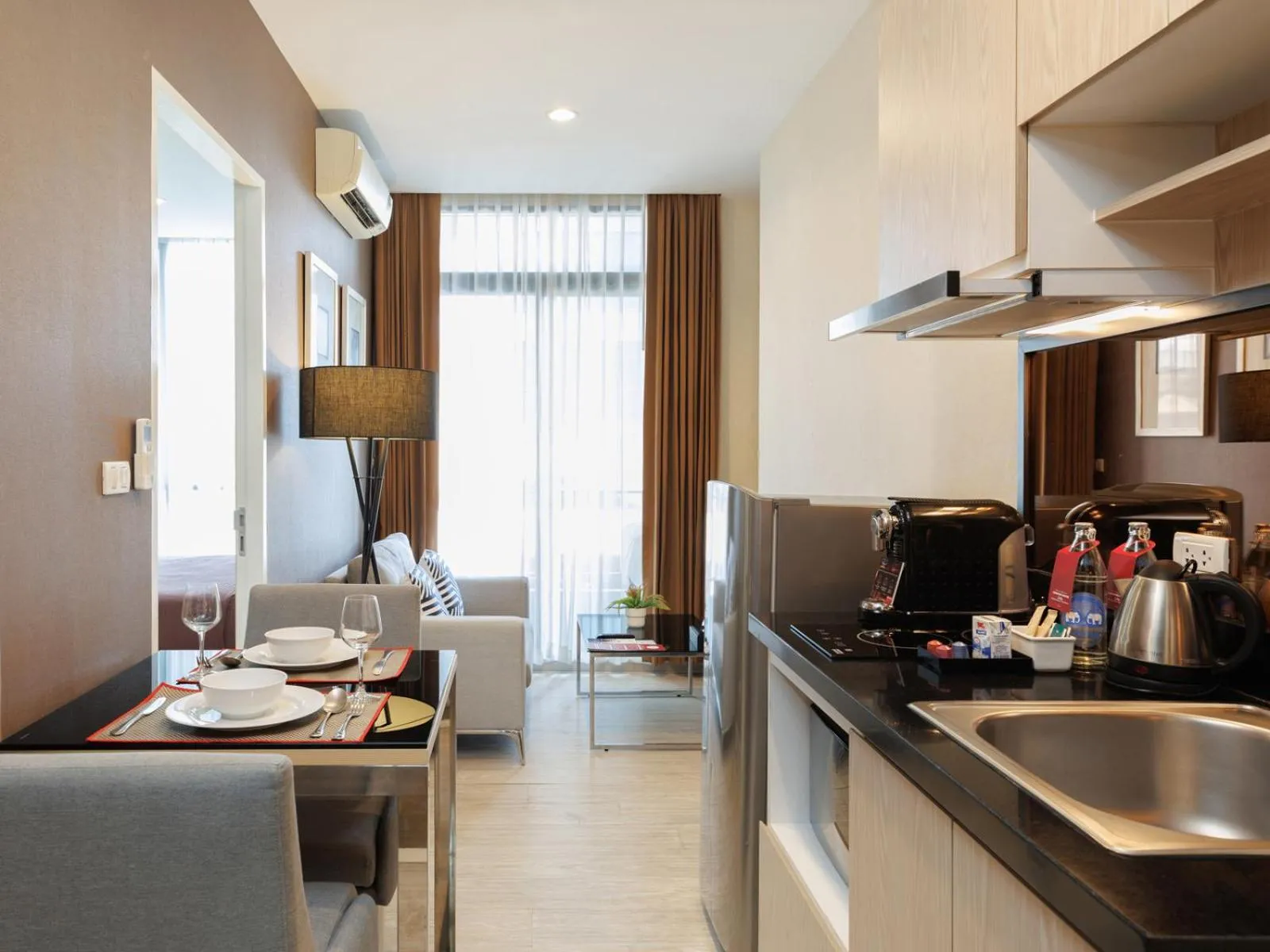 Kitchen or kitchenette in Estella Ekkamai